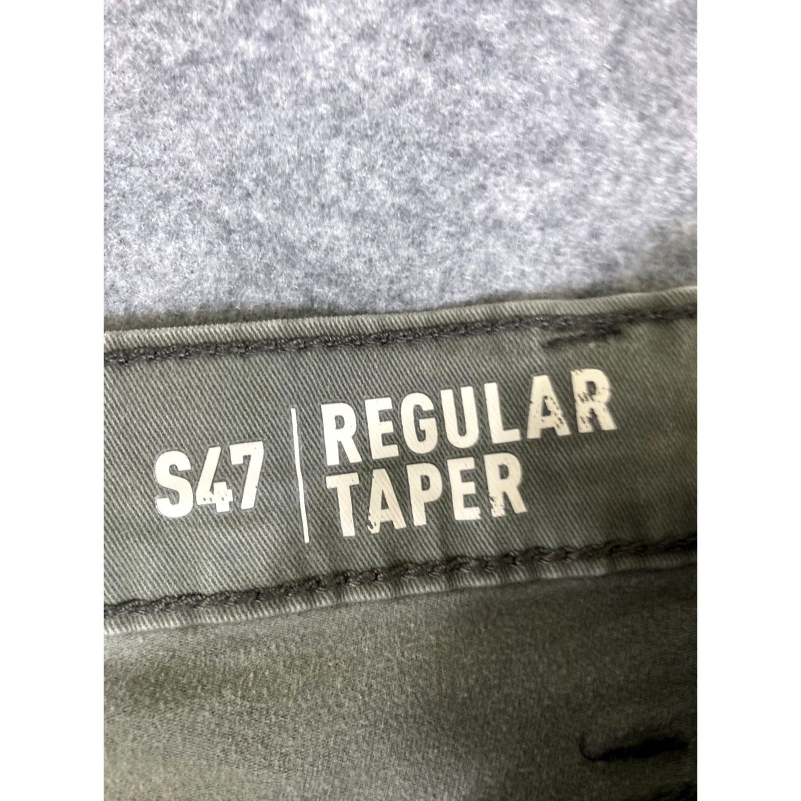 Levi's Levi's Signature S47 Tapered Jeans Mens 38X32 Green Denim Waistband Stretch Logo Medium Wash 5-Pocket Design Regular Fit Distinctive 90s Outdoor Mens Size US 38 / EU 54 - 6 Thumbnail