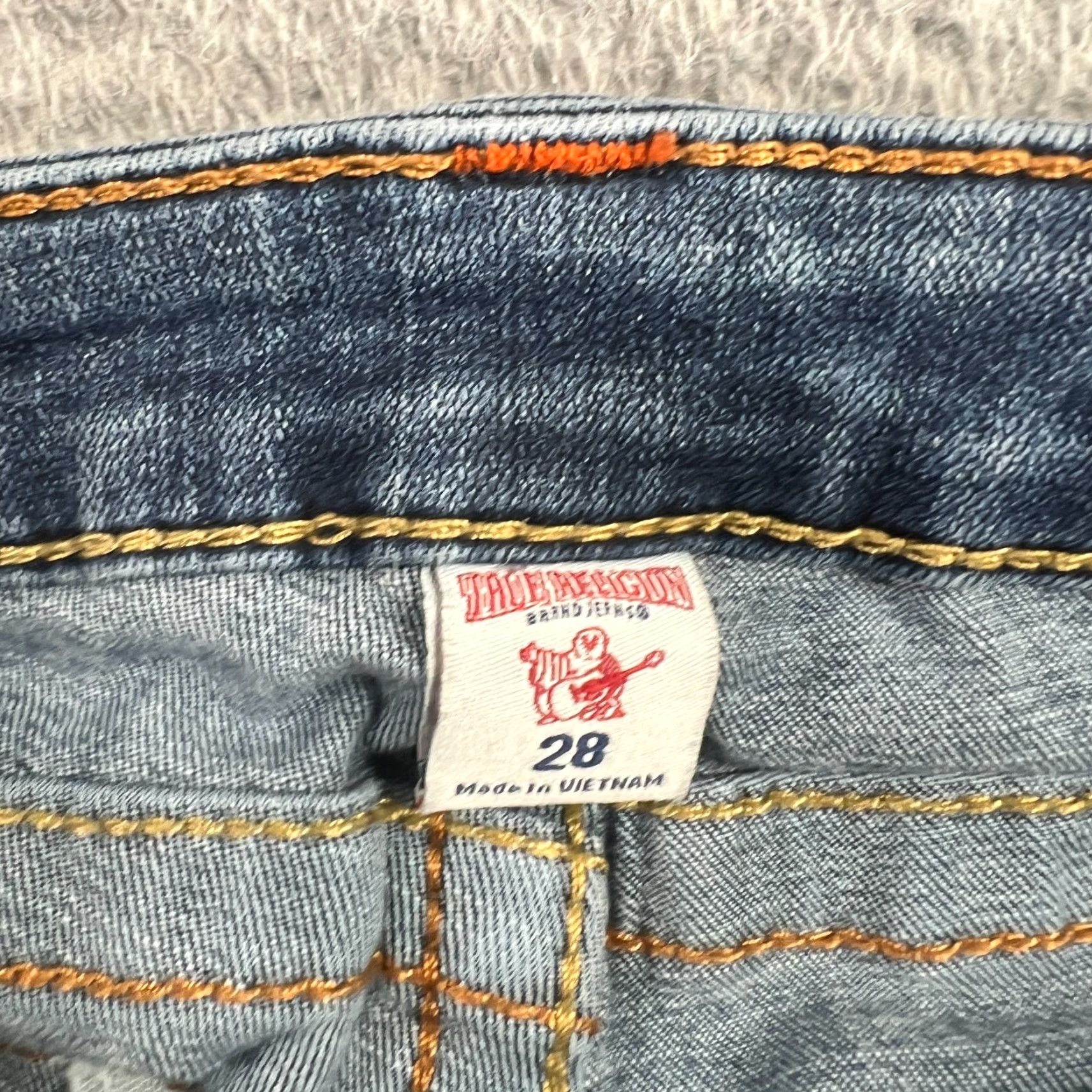 True Religion True Religion Jeans Women's 28 Blue Bootcut Low Rise 5-Pocket Denim Size 28" / US 6 / IT 42 - 6 Thumbnail