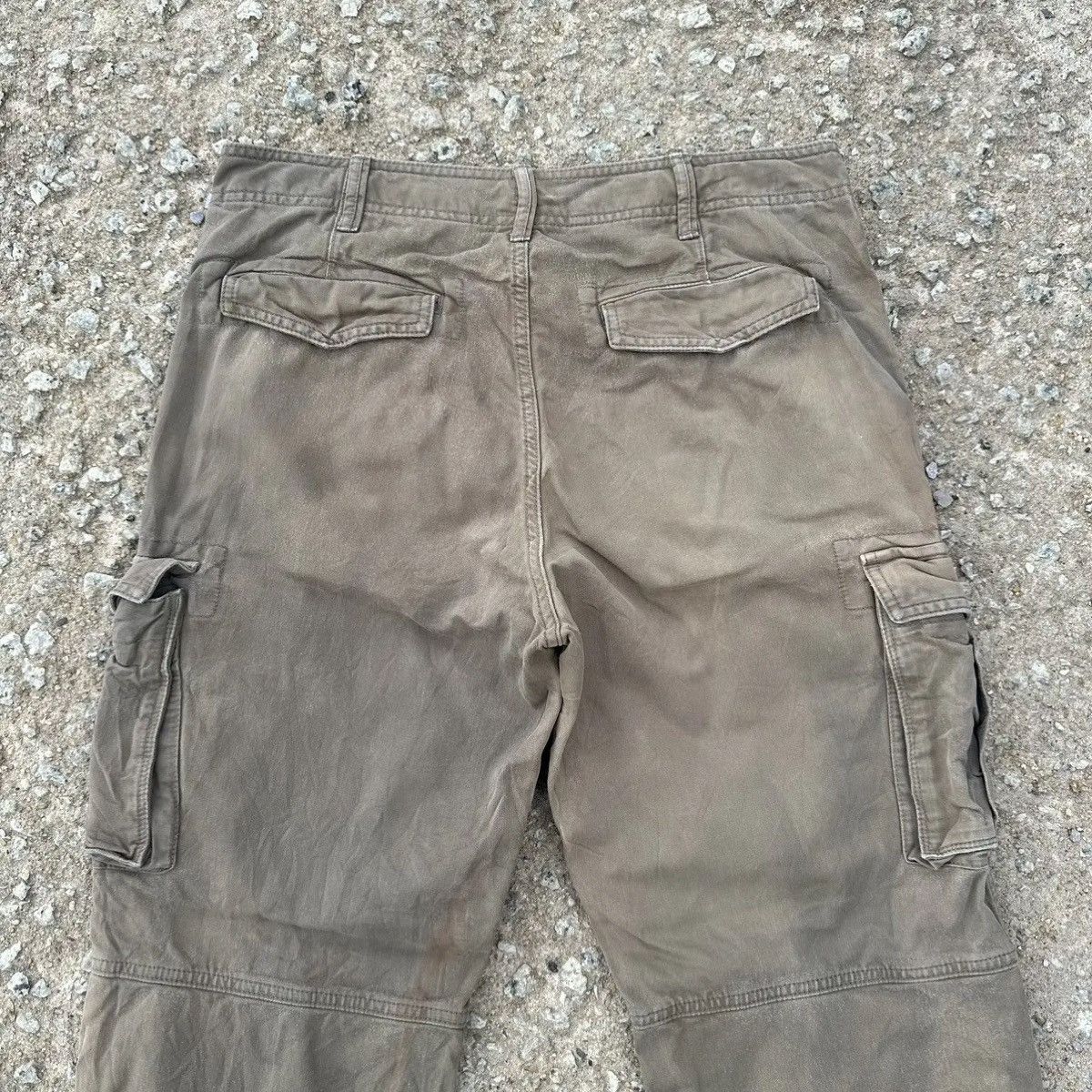 Jungles VINTAGE DOUBLEKNEE TACTICAL FADED UNIQLO JAPANESE CARGO PANT Size US 32 / EU 48 - 13 Thumbnail