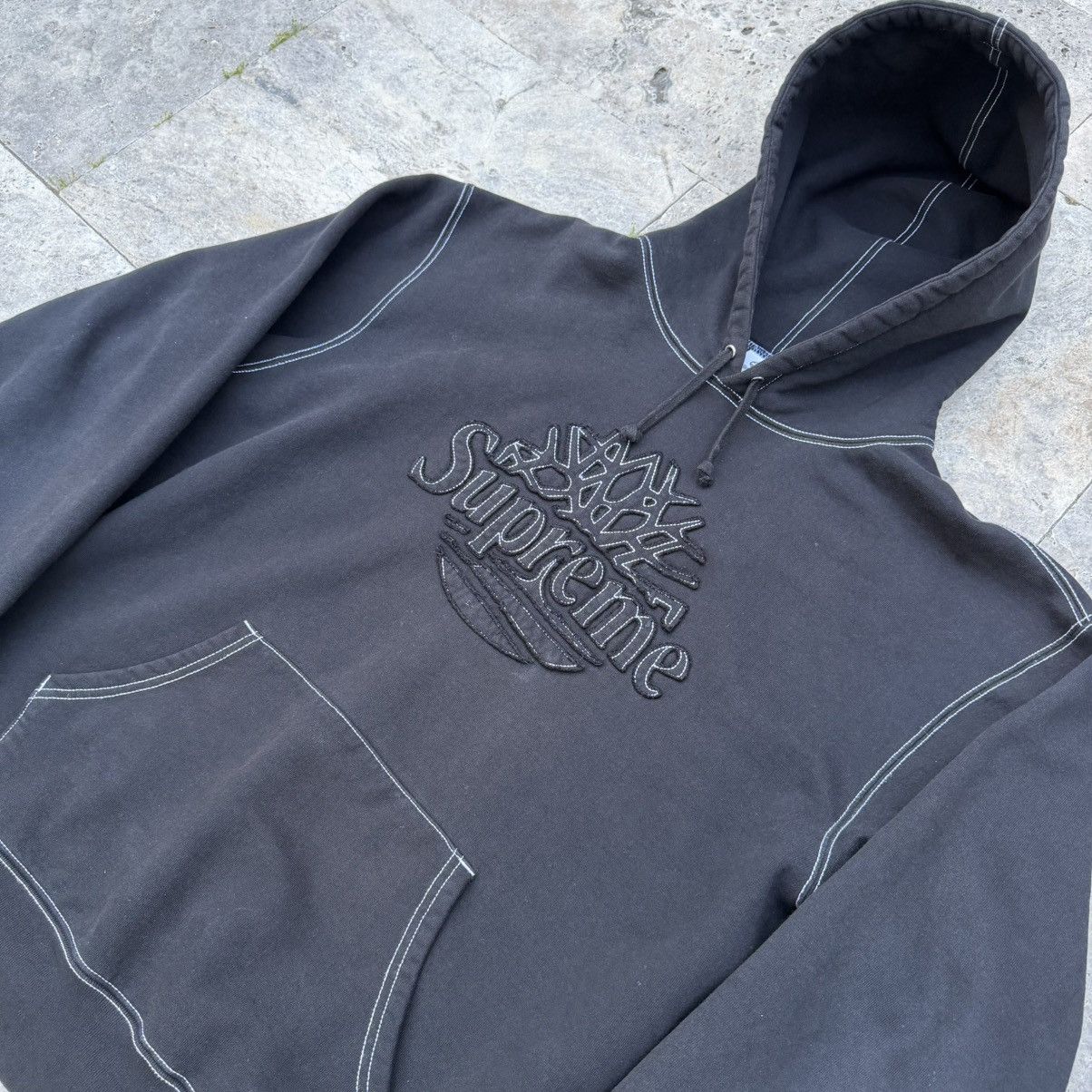 Supreme × Timberland Supreme x Timberland Hooded Sweatshirt (SS23) Size US XL / EU 56 / 4 - 3 Thumbnail