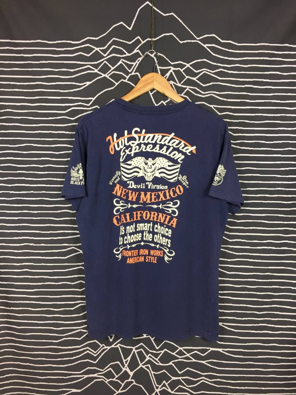 Japanese Brand × Vintage Bluegill New Mexico California Guilty Skull Tee Size US XL / EU 56 / 4 - 1 Thumbnail