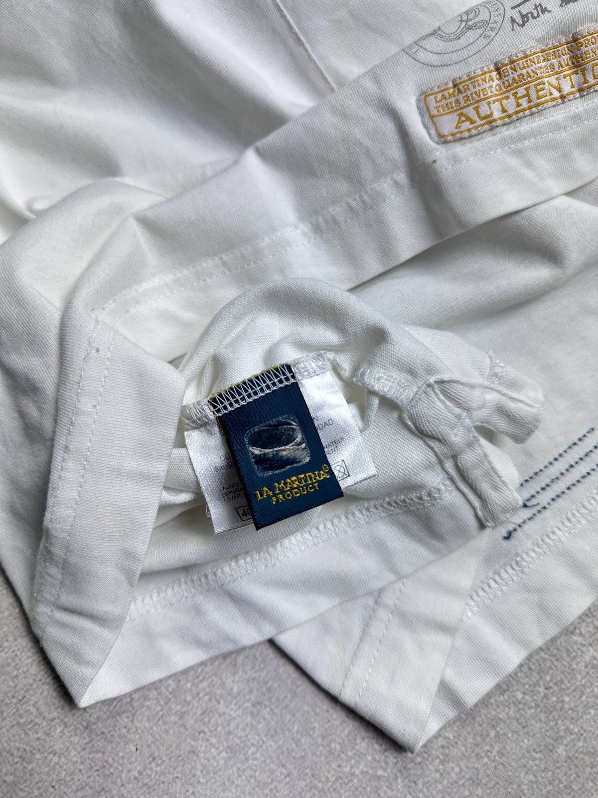 La Martina Vintage 90s La Martina Archival Polo Shirt L Size US L / EU 52-54 / 3 - 9 Thumbnail