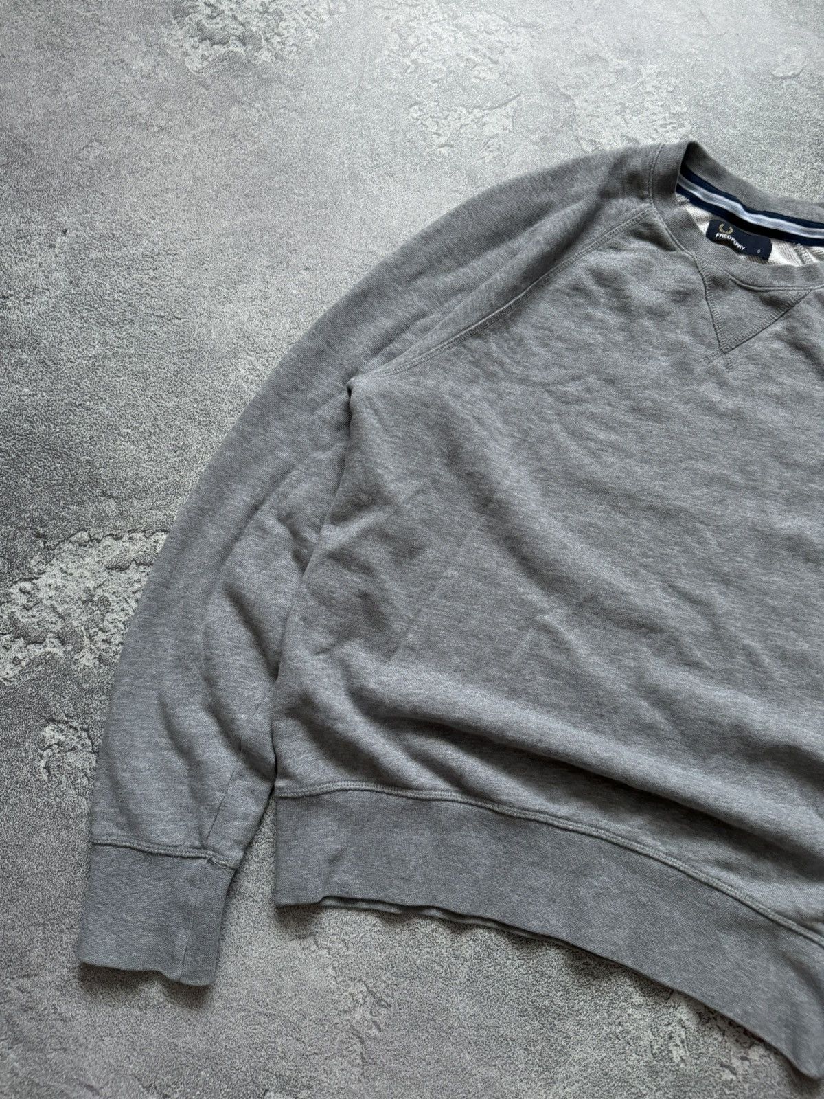 Designer × Fred Perry Fred Perry S gray sweatshirt jumper pullover long sleeve Size US S / EU 44-46 / 1 - 6 Thumbnail