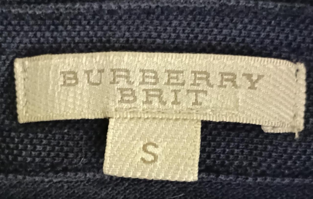 Burberry Burberry Brit Long Sleeve Polo Shirt Size US S / EU 44-46 / 1 - 2 Thumbnail