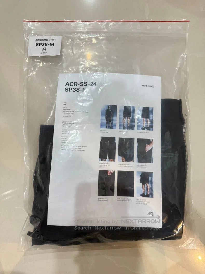 Acronym Acronym size M shorts Size US 38 / EU 54 - 5 Thumbnail
