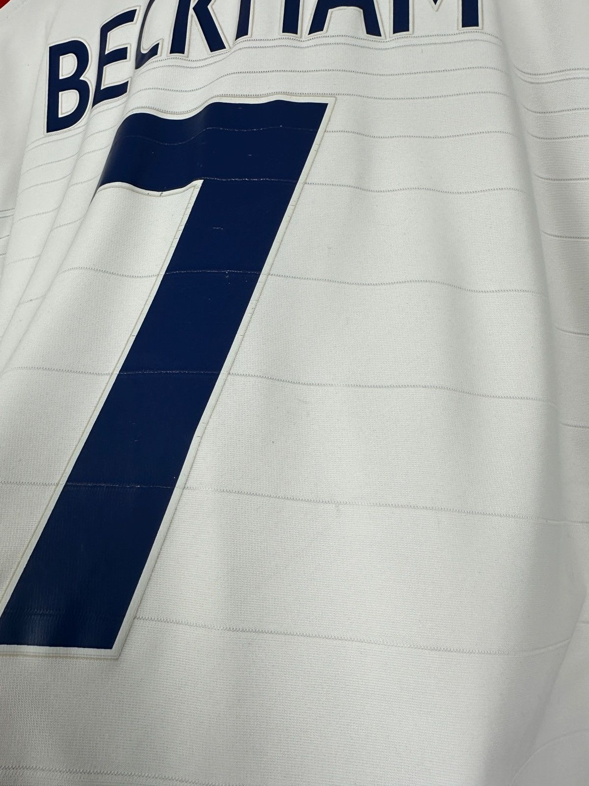 Umbro 2004 Umbro England David Beckham World Cup Soccer Jersey Size US L / EU 52-54 / 3 - 16 Thumbnail