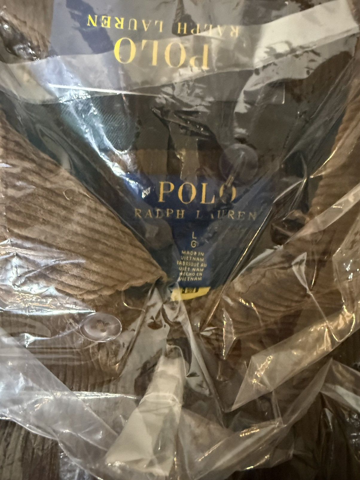 Polo Ralph Lauren Polo Ralph Lauren The Wynton Corduroy Jacket Bomber Sz Large Size US L / EU 52-54 / 3 - 9 Thumbnail