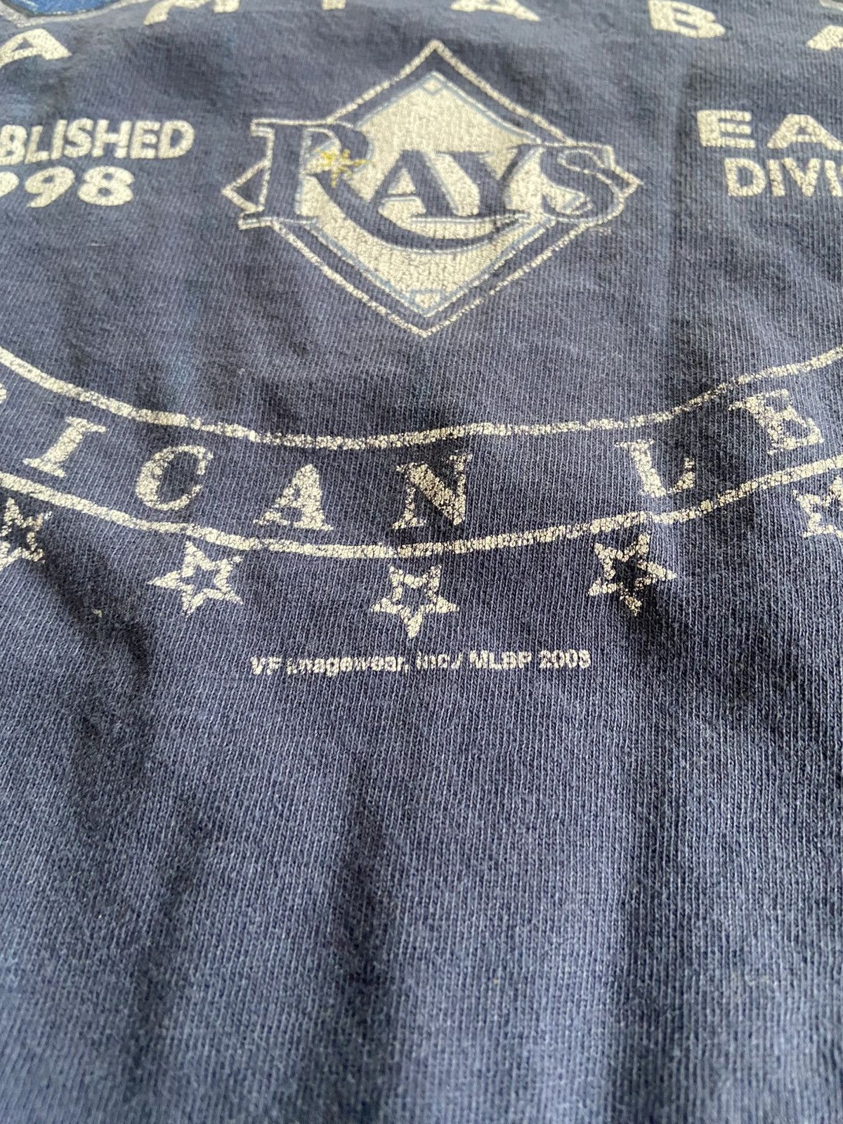 MLB × Vintage 2003 Tampa Bay Rays Tee Size US XXL / EU 58 / 5 - 2 Thumbnail
