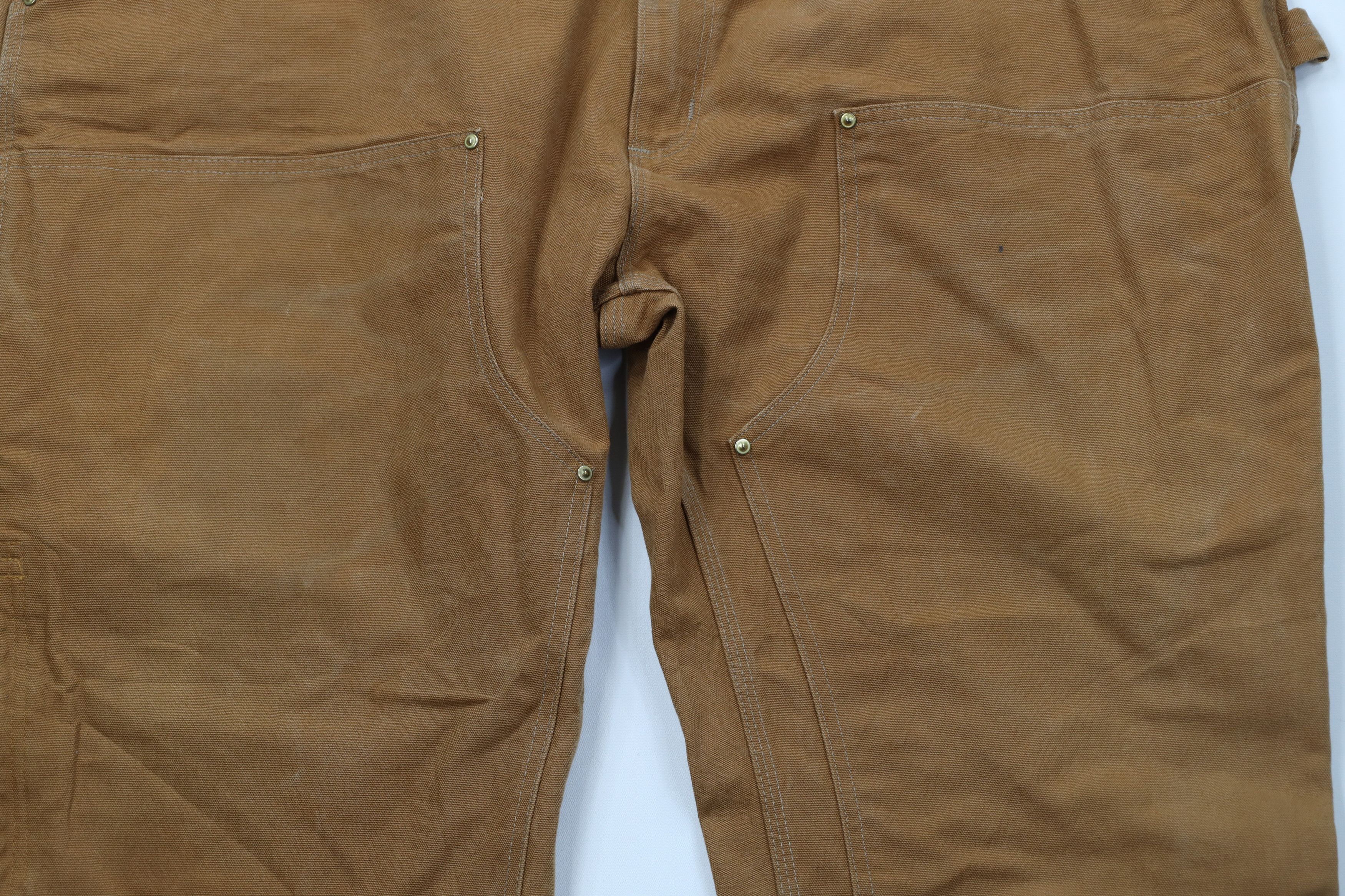 Carhartt Vintage Y2K Carhartt Canvas Wide Leg Pants Duck Brown USA Size US 44 / EU 60 - 3 Thumbnail