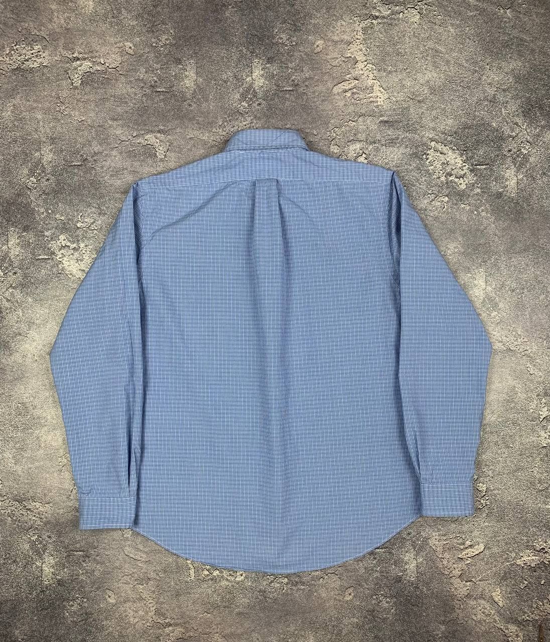 Polo Ralph Lauren Polo Ralph Lauren Men's Blue Check Shirt Button Down Size US L / EU 52-54 / 3 - 12 Thumbnail