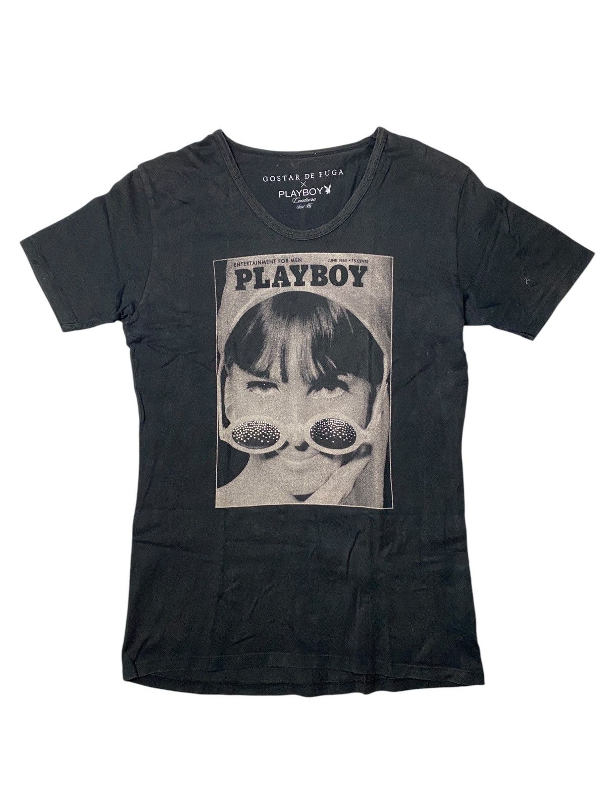 GOSTAR DE FUGA 2000's Gostar De Fuga x Playboy Punk Shirt Size US M / EU 48-50 / 2 - 1 Thumbnail