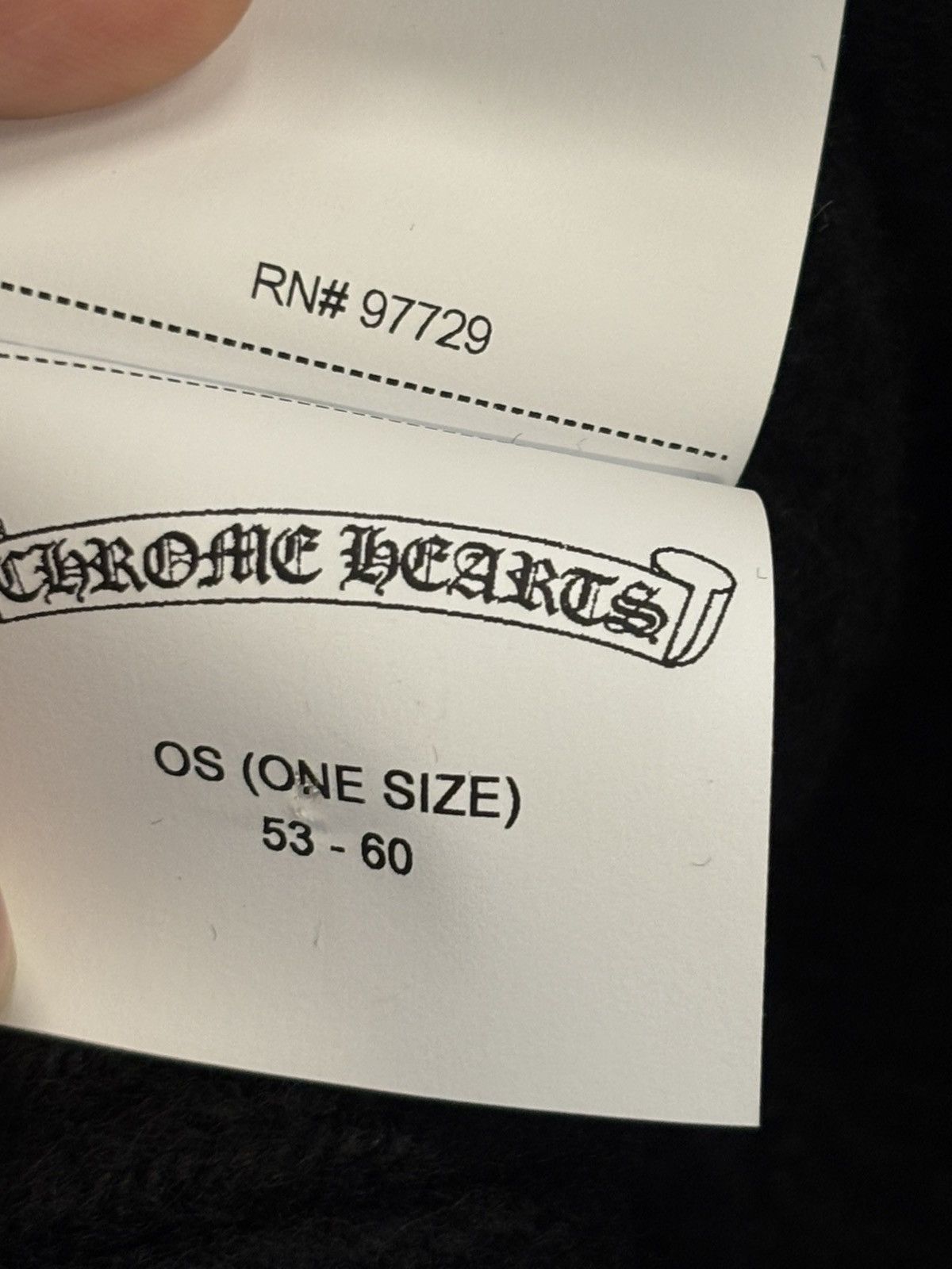 Chrome Hearts Big Daddy Black cashmere beanie Size ONE SIZE - 5 Thumbnail