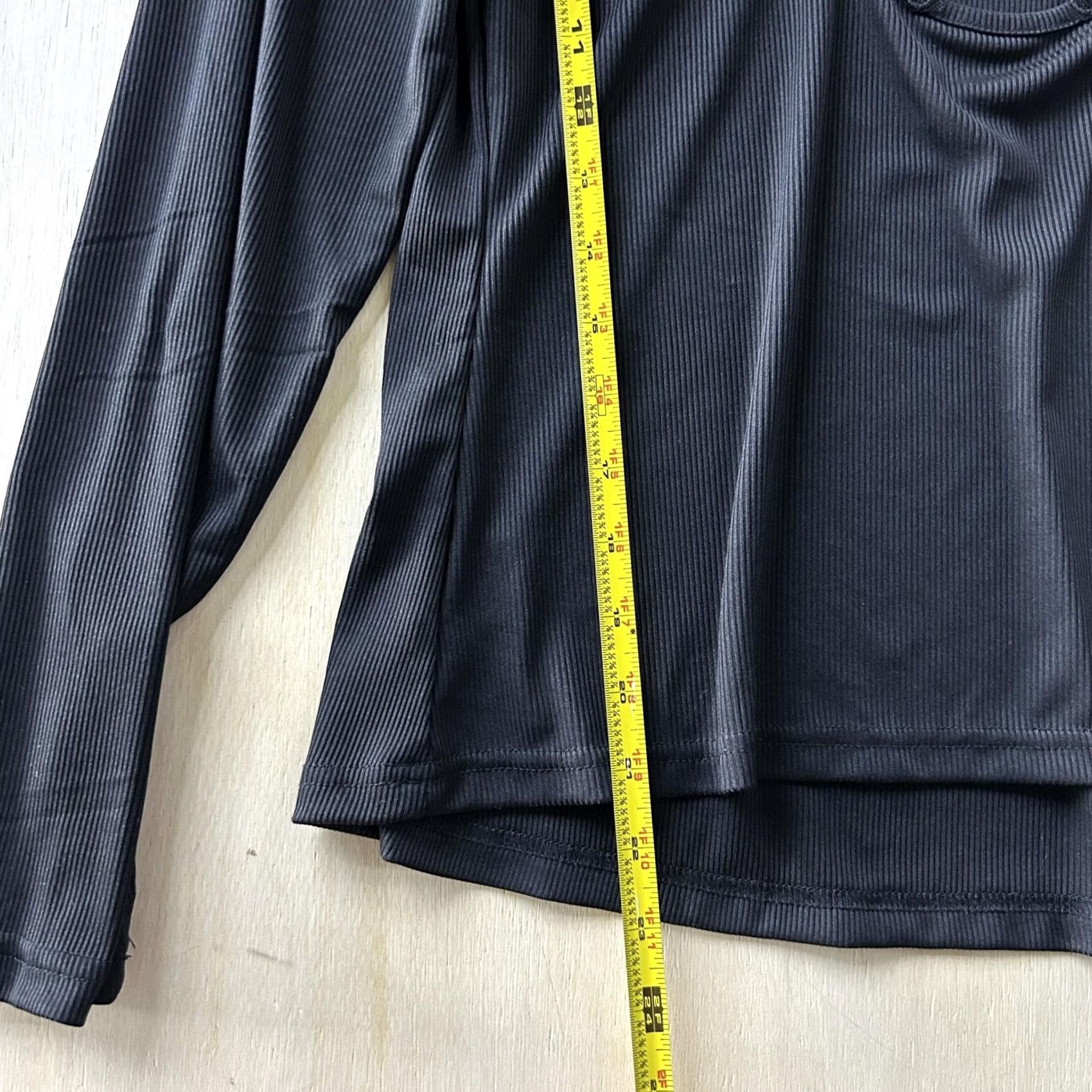 Vintage SHEIN Curve Shirt Womens 1XL Black Butterfly Lace Scoop Neck Long Sleeve Top Size XL / US 12-14 / IT 48-50 - 6 Thumbnail