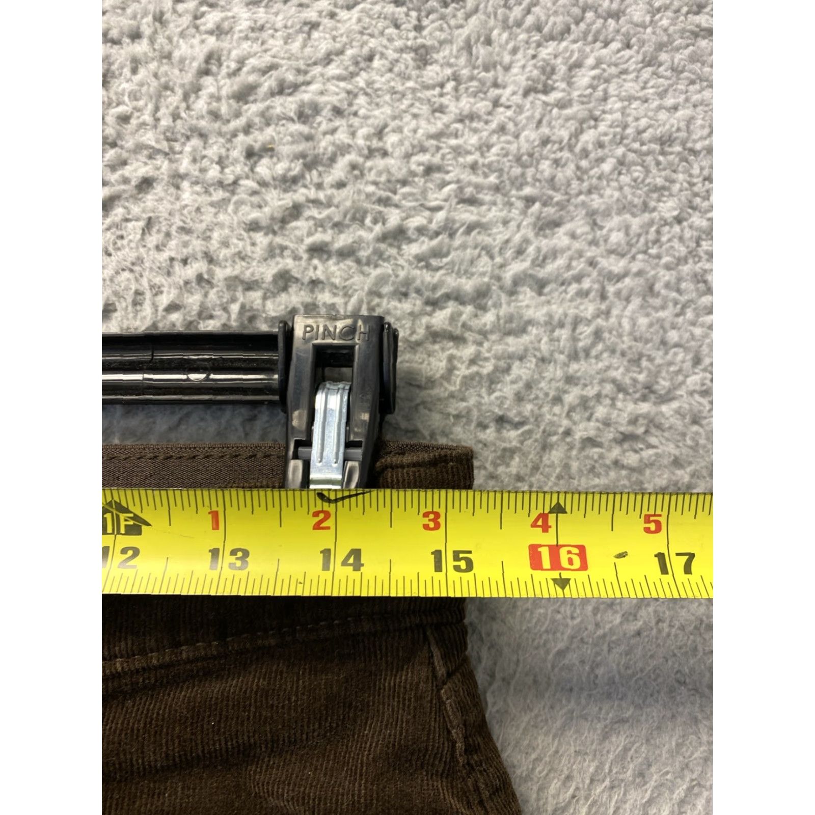 Velvet St John’s Womens Jeans Velvet Corduroy Mid Rise Casual Size 4P NWOT/116-11 Brown Distressed No 5-Pocket Slim Size 27" / US 4 / IT 40 - 3 Thumbnail