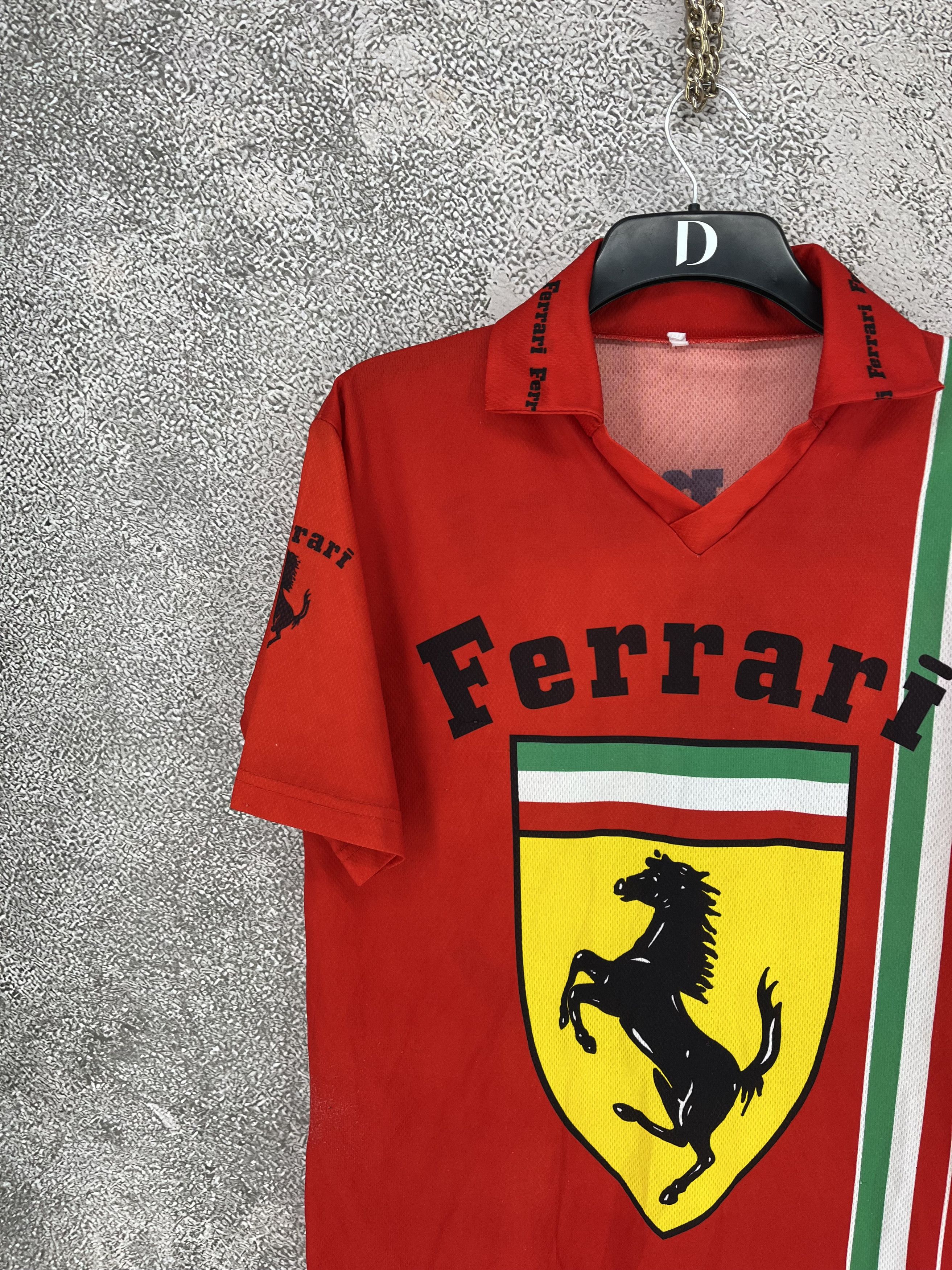 Ferrari Vintage Ferrari F1 Racing jersey t-shirt Size-XL Size US XL / EU 56 / 4 - 4 Thumbnail