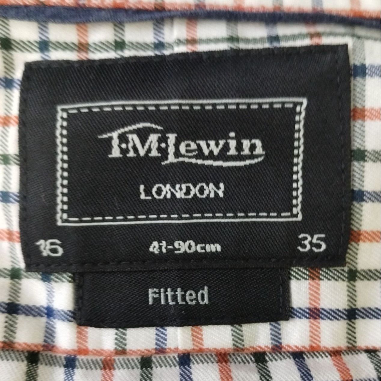 T.M. Lewin T.M Lewin Men's Multicolor Shirt/Button Up Size16/35 SKU3383 Size US L / EU 52-54 / 3 - 4 Thumbnail