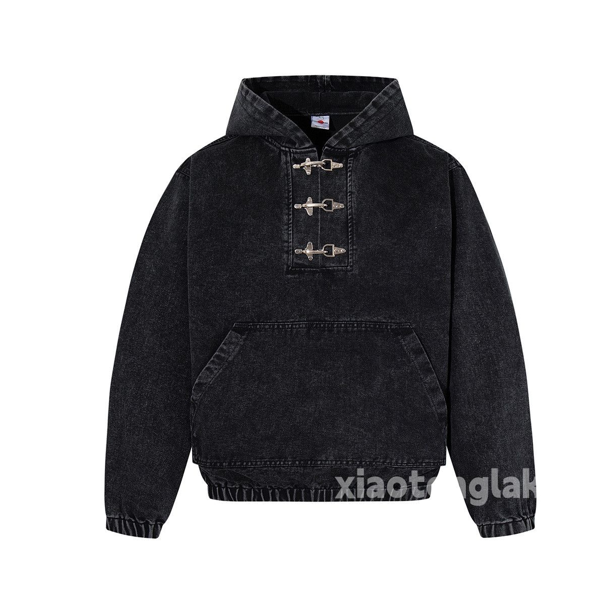 Vintage ltx washed faded denim yuppie y2k hiphop jacket Size US L / EU 52-54 / 3 - 3 Thumbnail