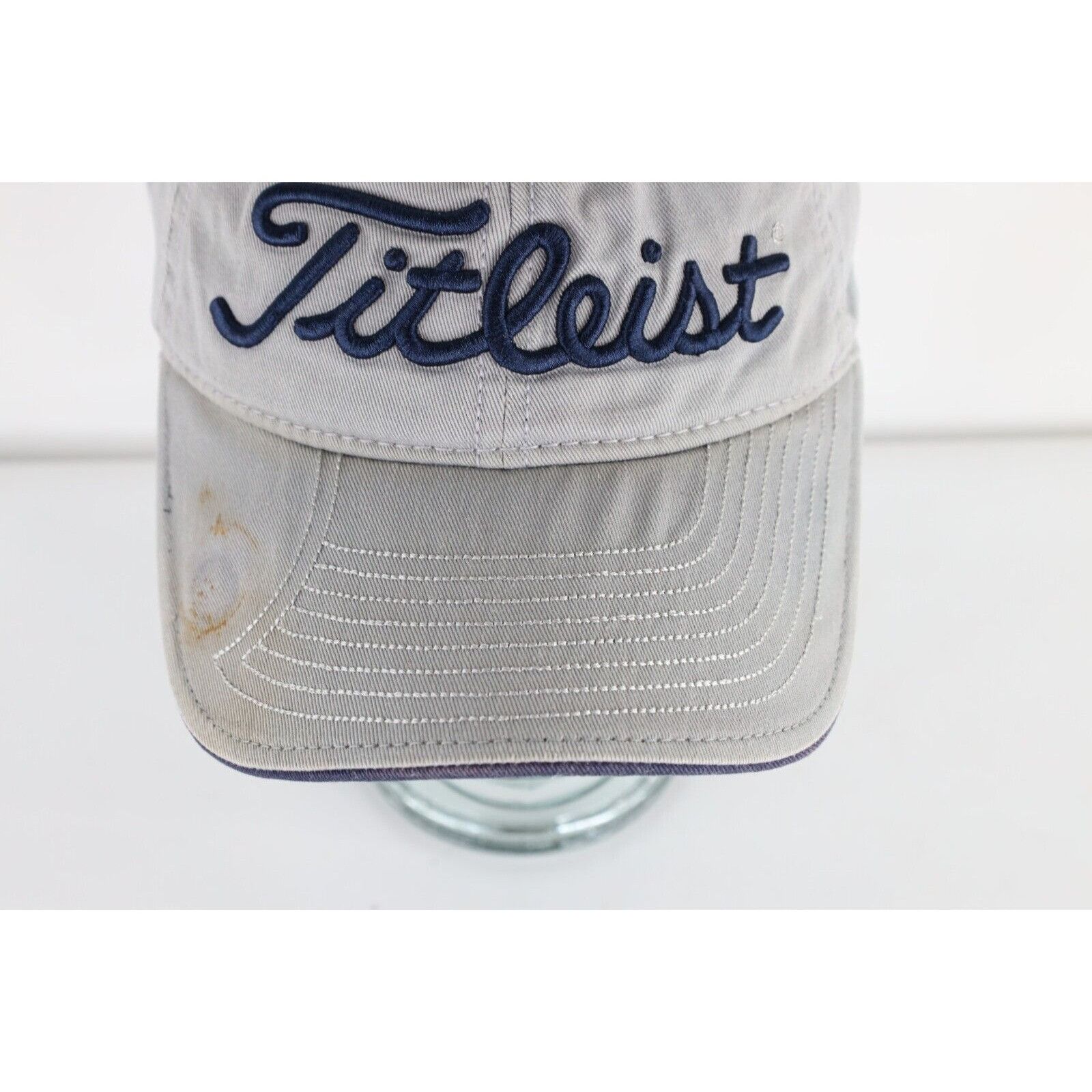 Titleist × Vintage Vintage New Era x Titleist Golf Script Distressed Hat Size ONE SIZE - 2 Thumbnail