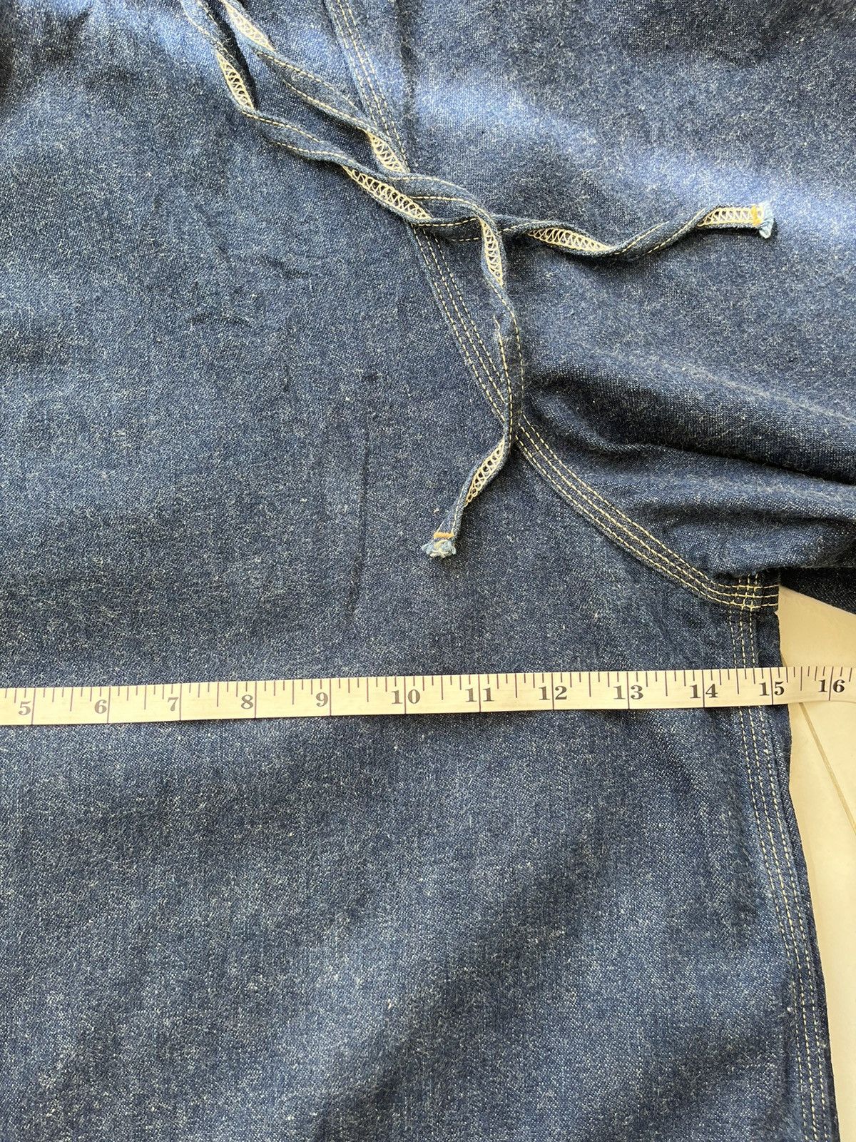 Japanese Brand × Orslow Orslow Wide Leg Overall Size 28" / US 6 / IT 42 - 11 Thumbnail