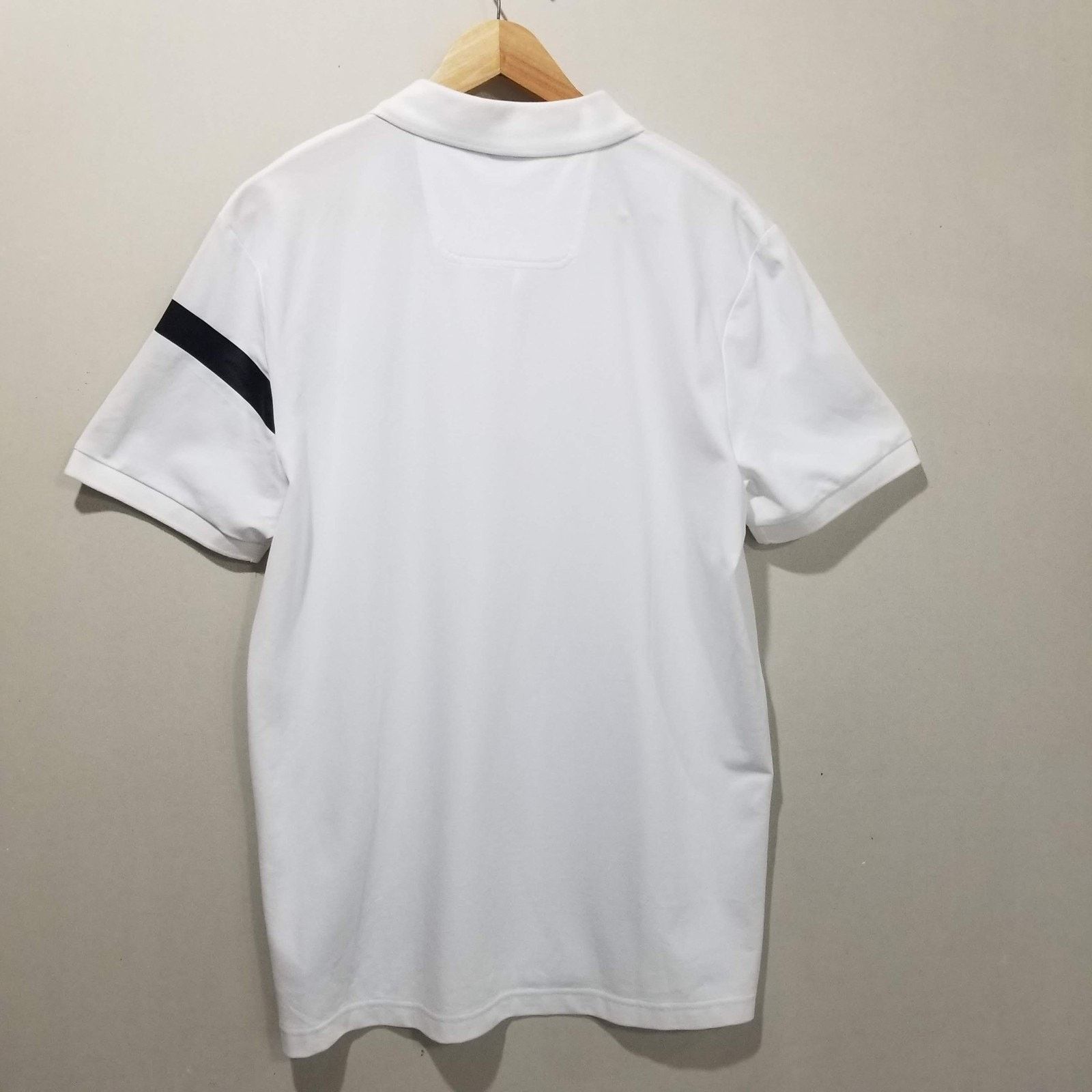 Hugo Boss Boss Paule Polo Shirt Mens XL White Slim Fit Stretch Size US XL / EU 56 / 4 - 2 Thumbnail