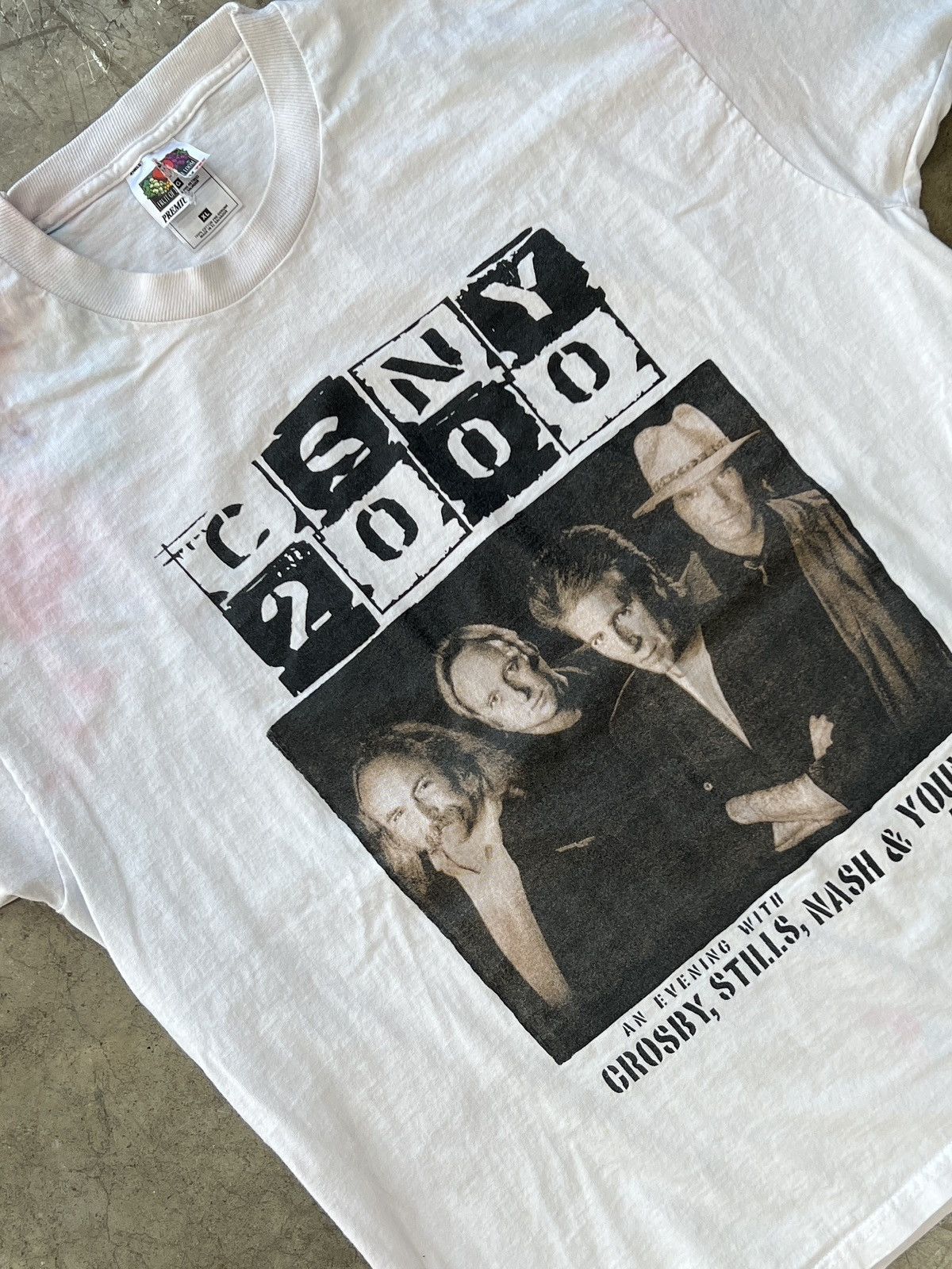 Band Tees × Vintage Vintage 2000 CSNY Crosby Stills Nash & Young Live Tee XL Size US XL / EU 56 / 4 - 1 Thumbnail