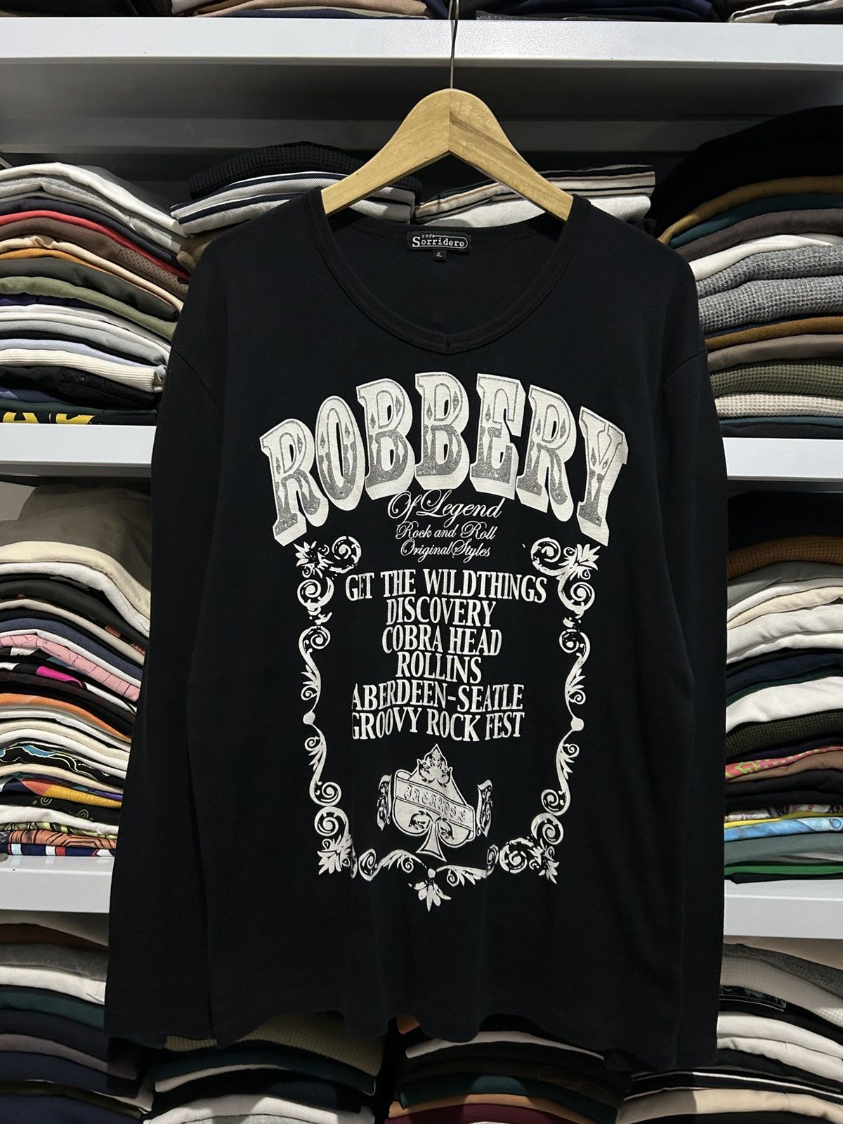 Japanese Brand Sorridere longsleeve tee japanese Brand Size US XL / EU 56 / 4 - 1 Thumbnail
