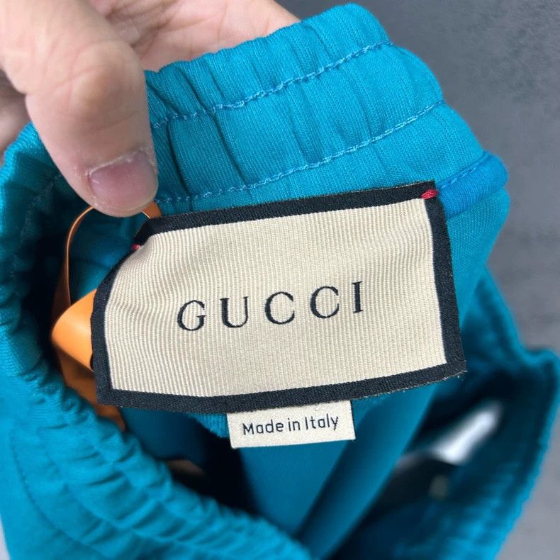 Gucci Gucci SizeXS Logo Decal Drawstring Loose Knitted Sports Pan Size US 31 - 5 Thumbnail