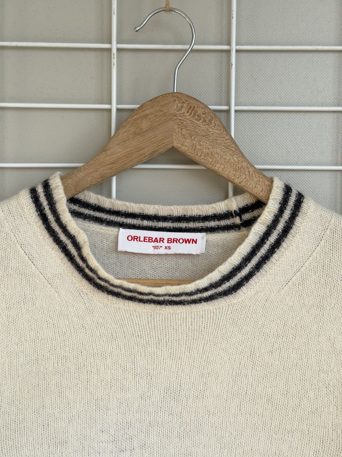 Orlebar Brown Orlebar Brown Gategill Alpaca Knit Sweater Mens Size S/M Size US S / EU 44-46 / 1 - 10 Thumbnail