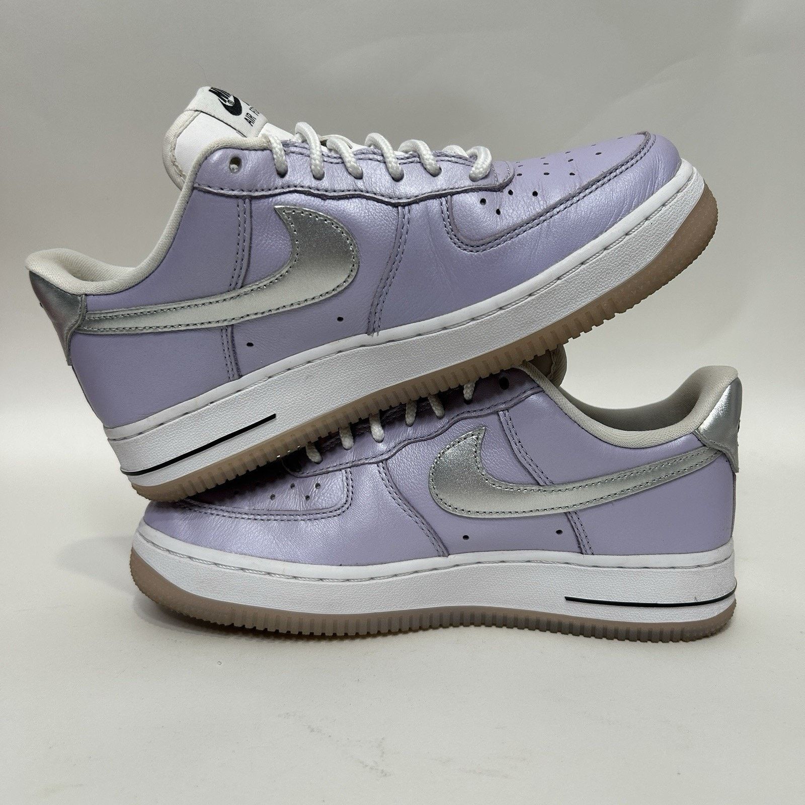 Nike Nike Air Force 1 Low WMNS “Oxygen Purple Silver” Size US 6.5 / IT 36.5 - 3 Thumbnail