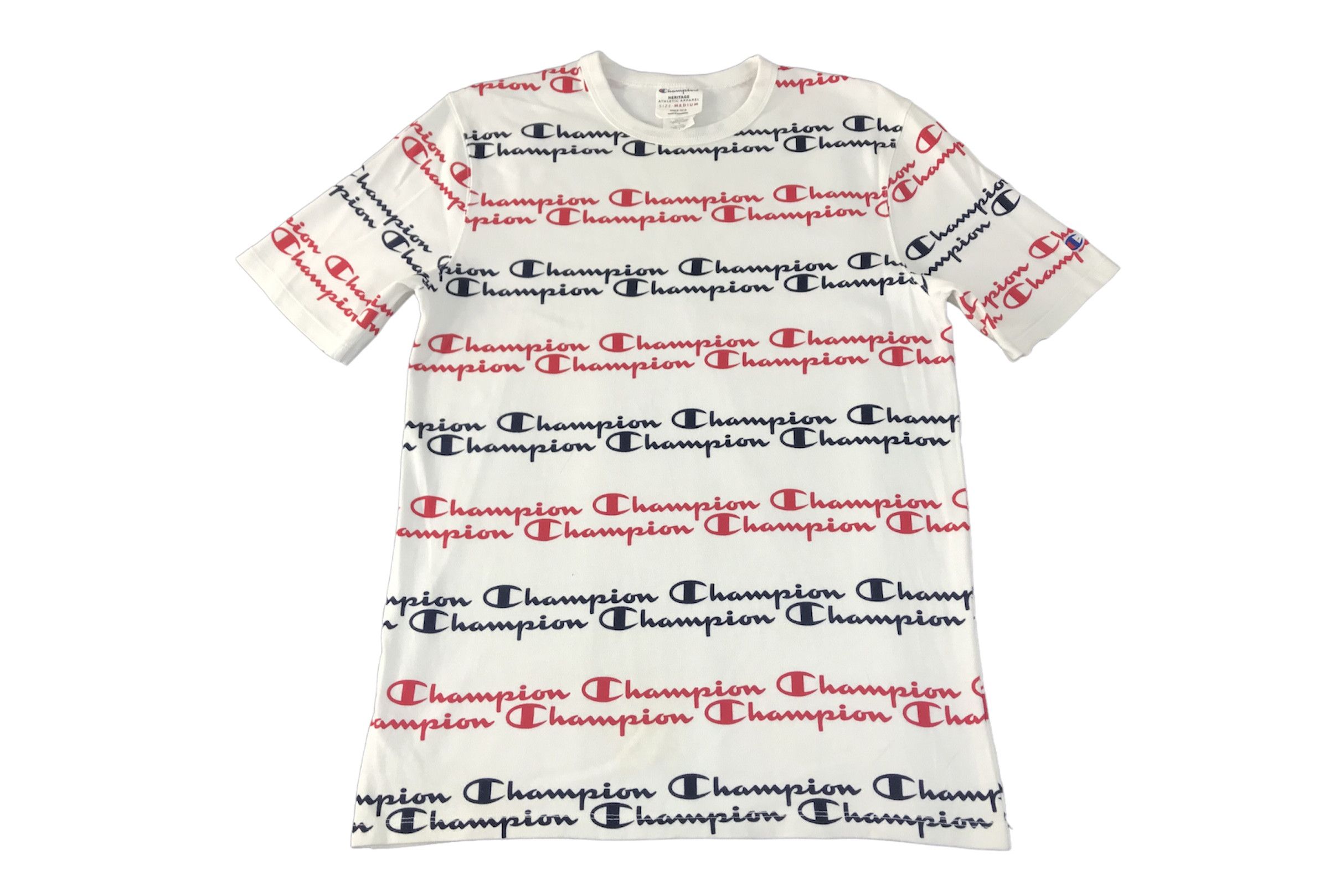 Champion Champion Heritage Athletic Striped Printed Tee T-shirt Size US M / EU 48-50 / 2 - 1 Thumbnail