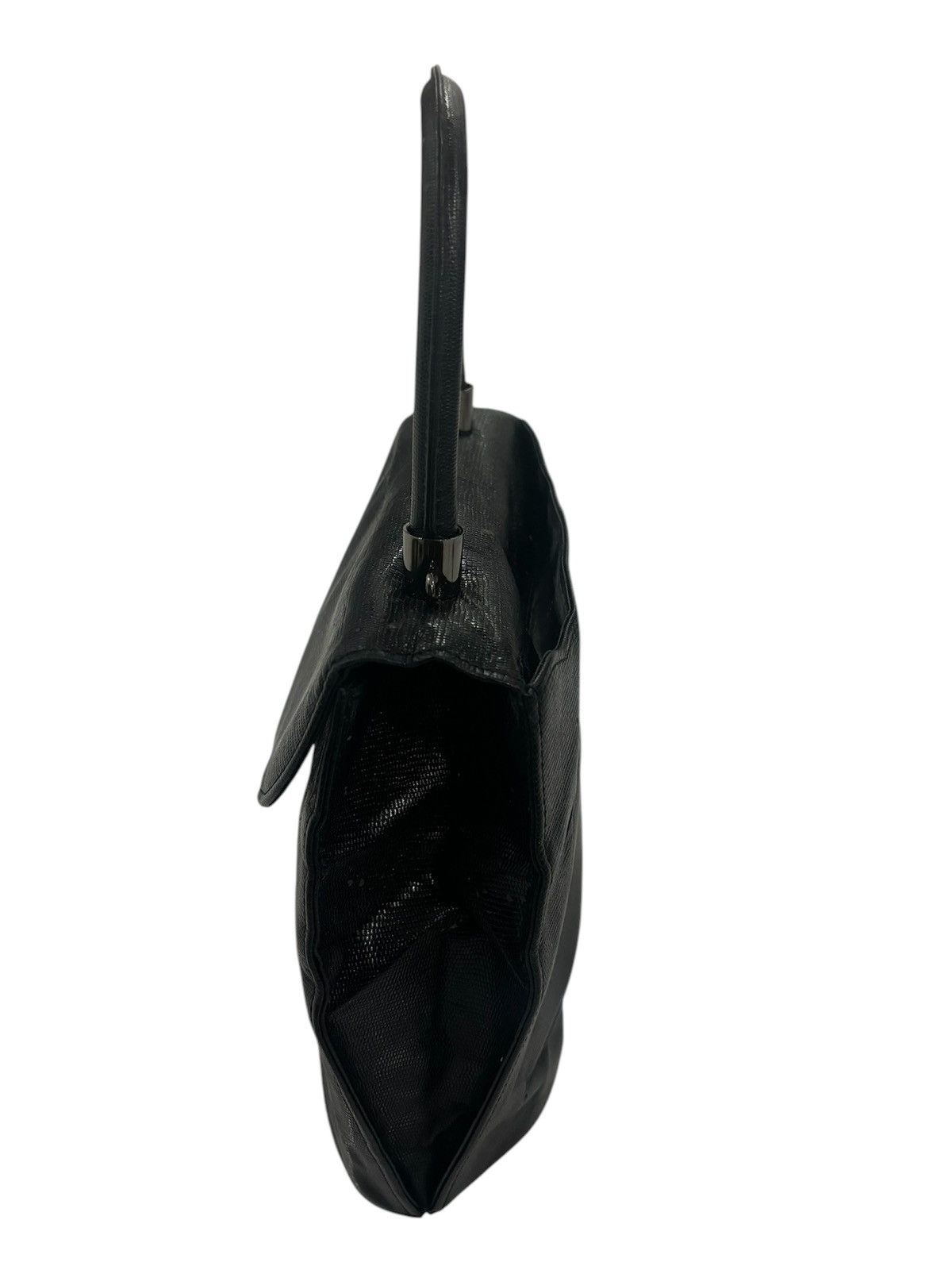 Leather × Vintage TOWANNY HANDLE BAG X BLACK LEATHER Size ONE SIZE - 3 Thumbnail