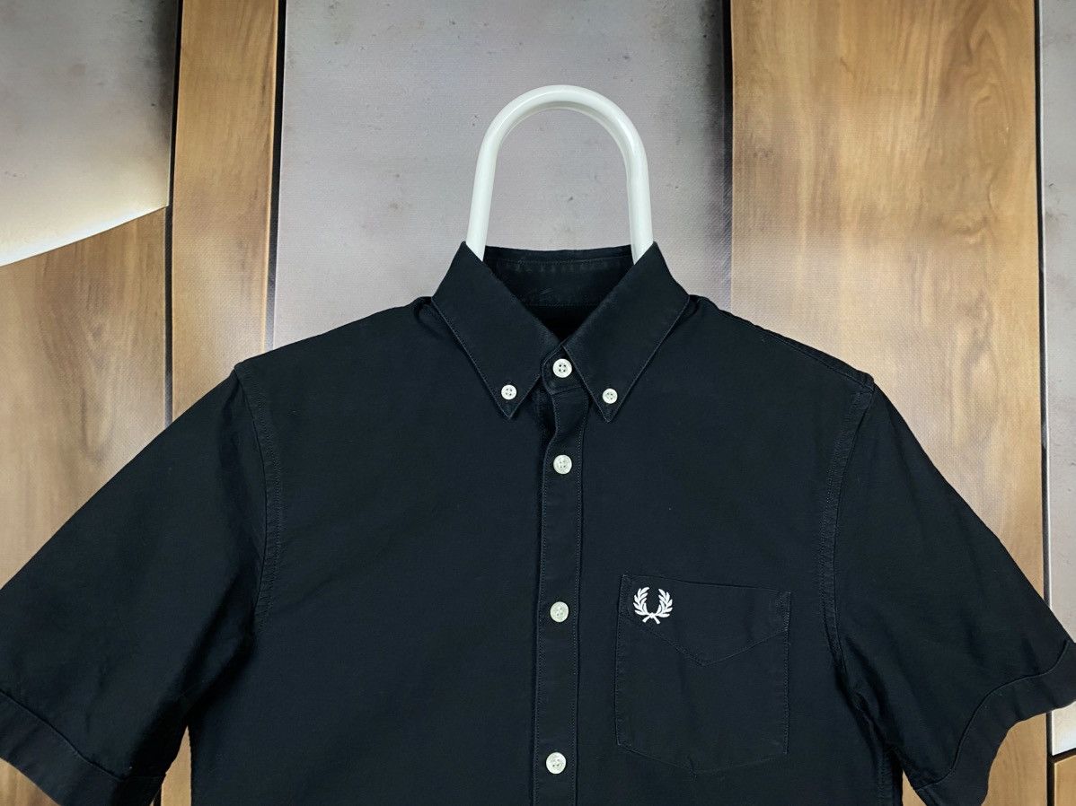 Fred Perry 🍃Shirt Short Sleeve Fred Perry Black Size XS🍃 Size US XS / EU 42 / 0 - 4 Thumbnail