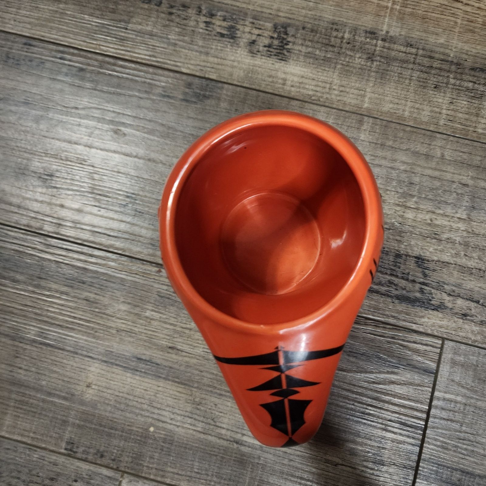 Harley Davidson Harley Davidson orange coffee mug unique shape Pre-owned D Size ONE SIZE - 5 Thumbnail