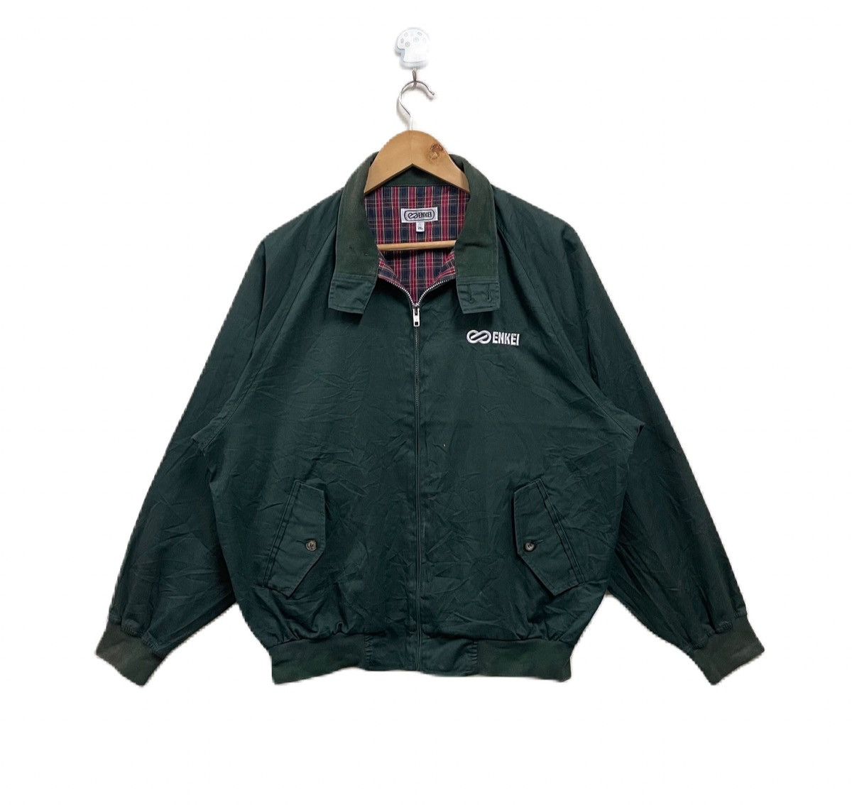 Vintage Vintage Enkei Jacket Harrington Style Size US L / EU 52-54 / 3 - 1 Thumbnail