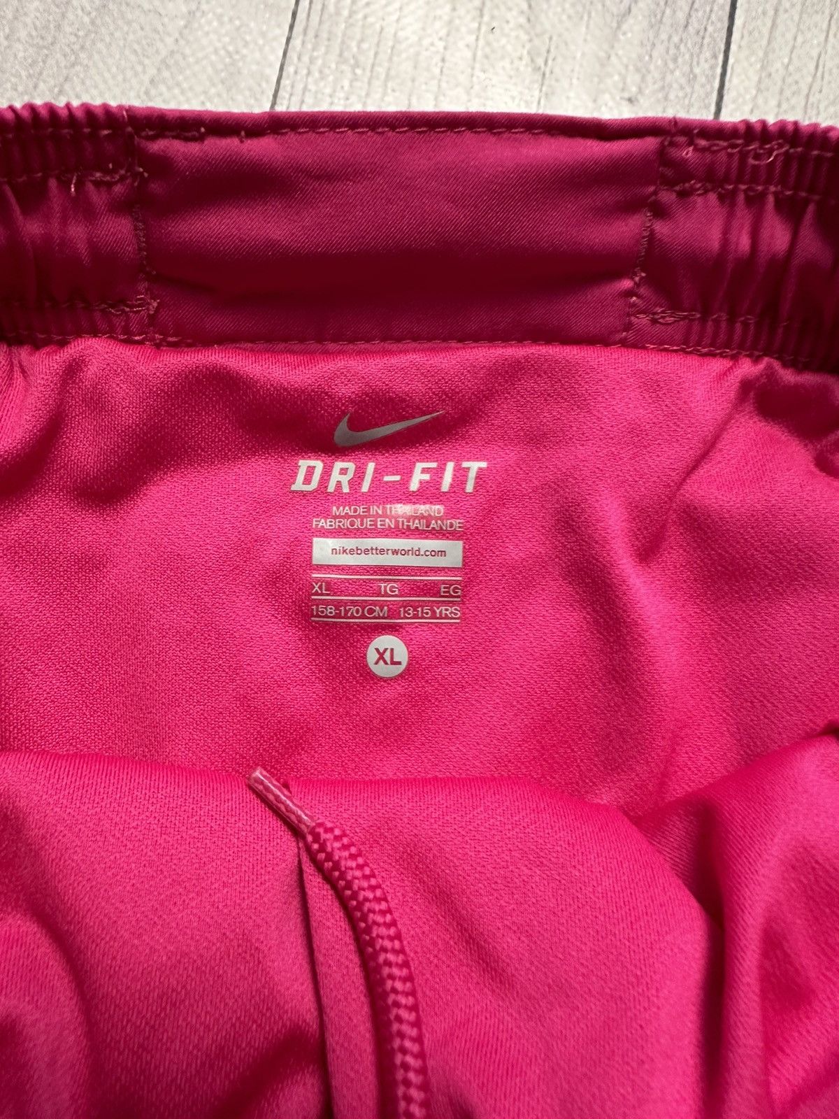 Nike × Vintage Vintage Nike Arsenal soccer shorts Goalkeeper pink rare S Size US 29 - 5 Thumbnail
