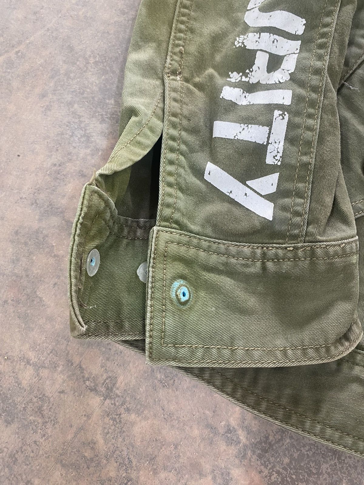 Japanese Brand Faded Rocky Military Gear Punk 80s Grunge Lgb Size US L / EU 52-54 / 3 - 20 Thumbnail