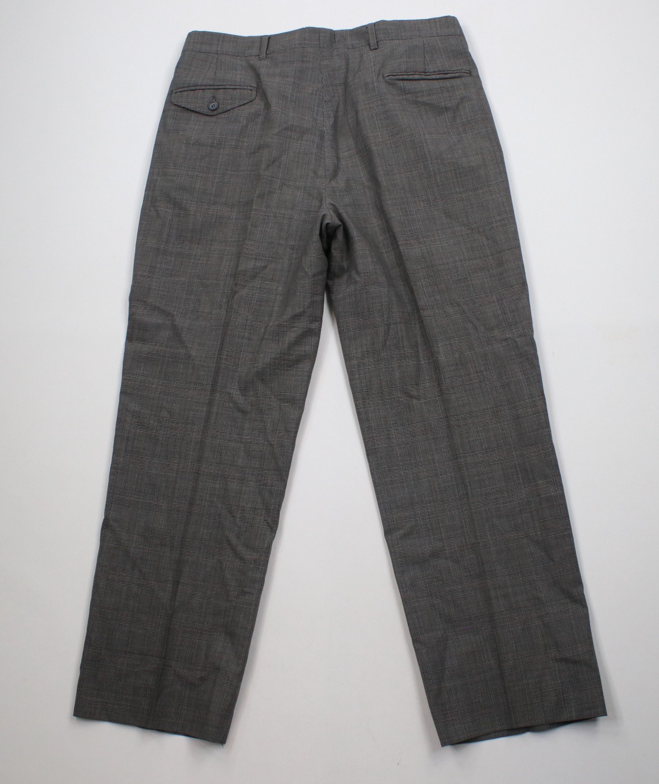 Vintage Vintage 70s Streetwear Wide Leg Chino Pants Houndstooth Size US 34 / EU 50 - 8 Thumbnail