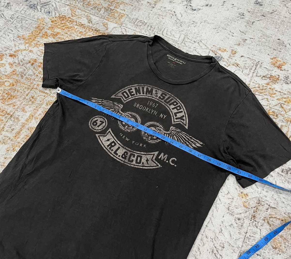 Denim & Supply Ralph Lauren Denim & Supply Ralph Lauren Skull & Wheel M.C R.L&CO. Size US M / EU 48-50 / 2 - 5 Thumbnail