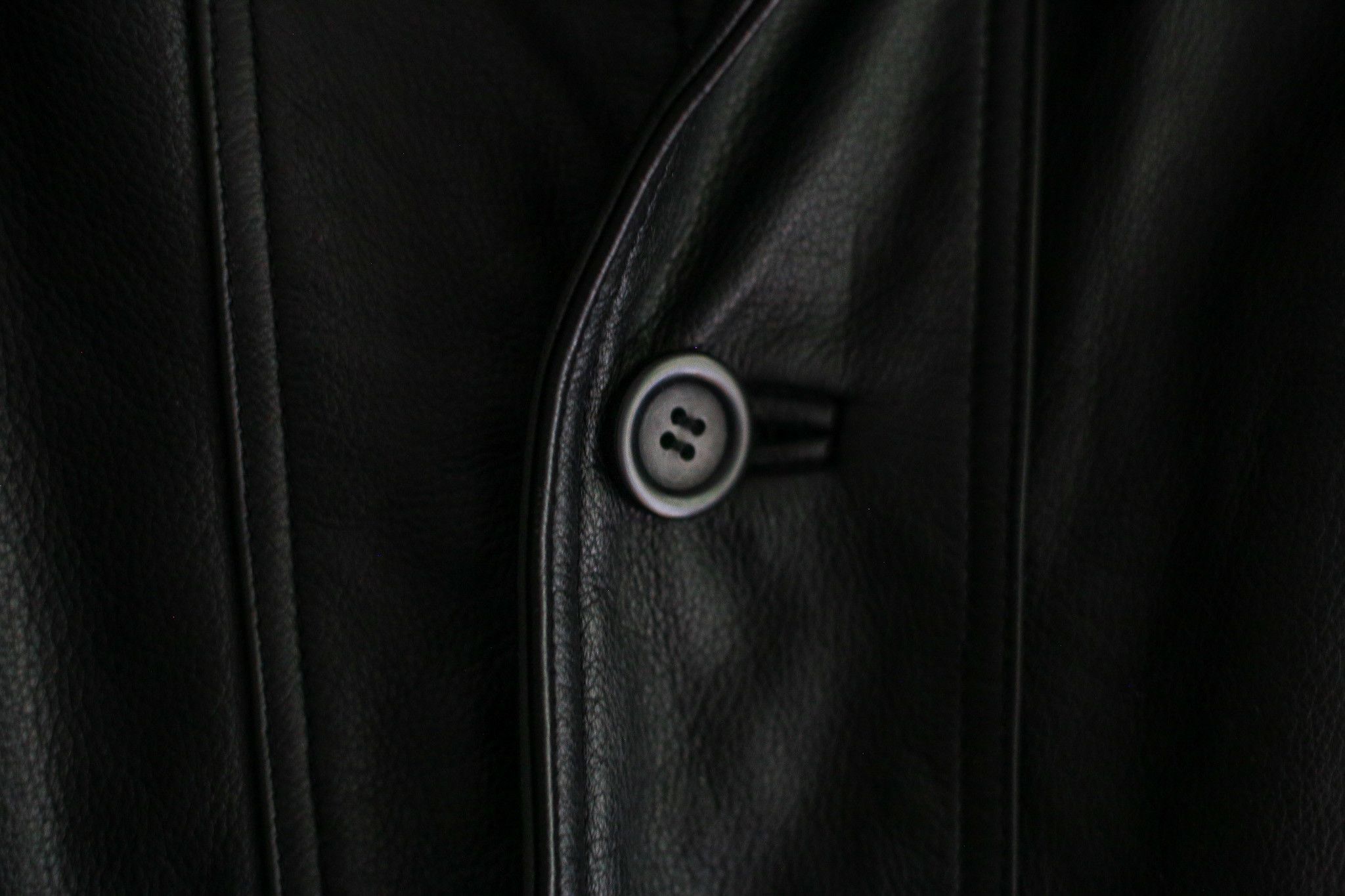 Mercedes-Benz Vintage Mercedes Benz Leather Wool Jacket Coat Size XXXL Size US XXL / EU 58 / 5 - 4 Thumbnail
