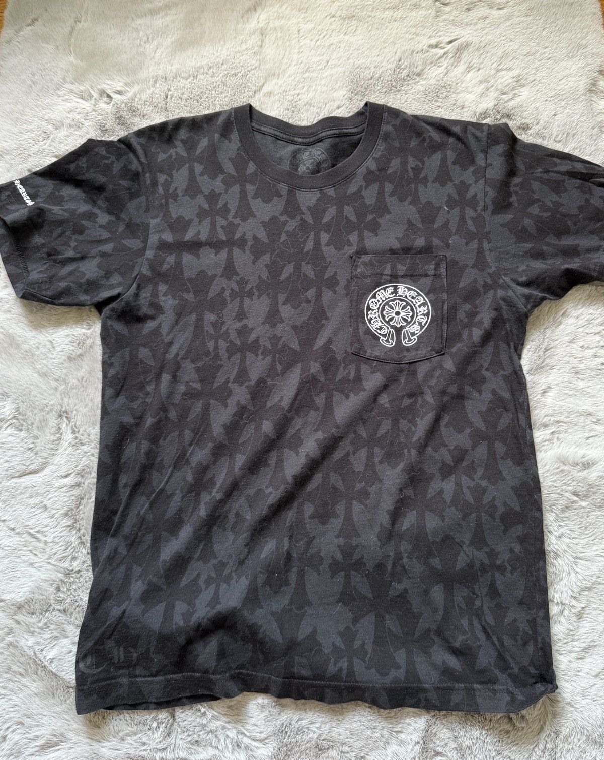 Chrome Hearts Cemetary Cross Tee | Grailed