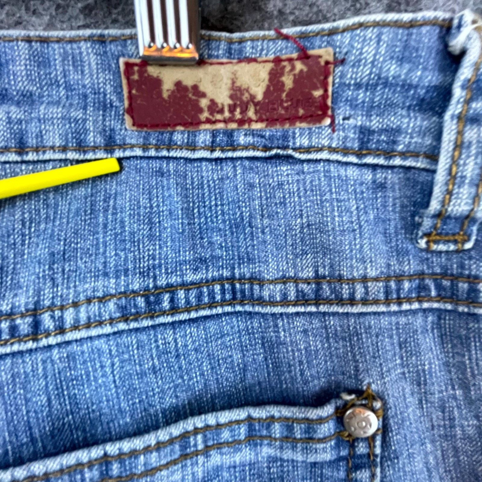 Judy Blue Judy Blue Jeans Women 13 Embroidery Wide Hippie Boho Y2K Size 36" / US 14 / IT 50 - 11 Thumbnail