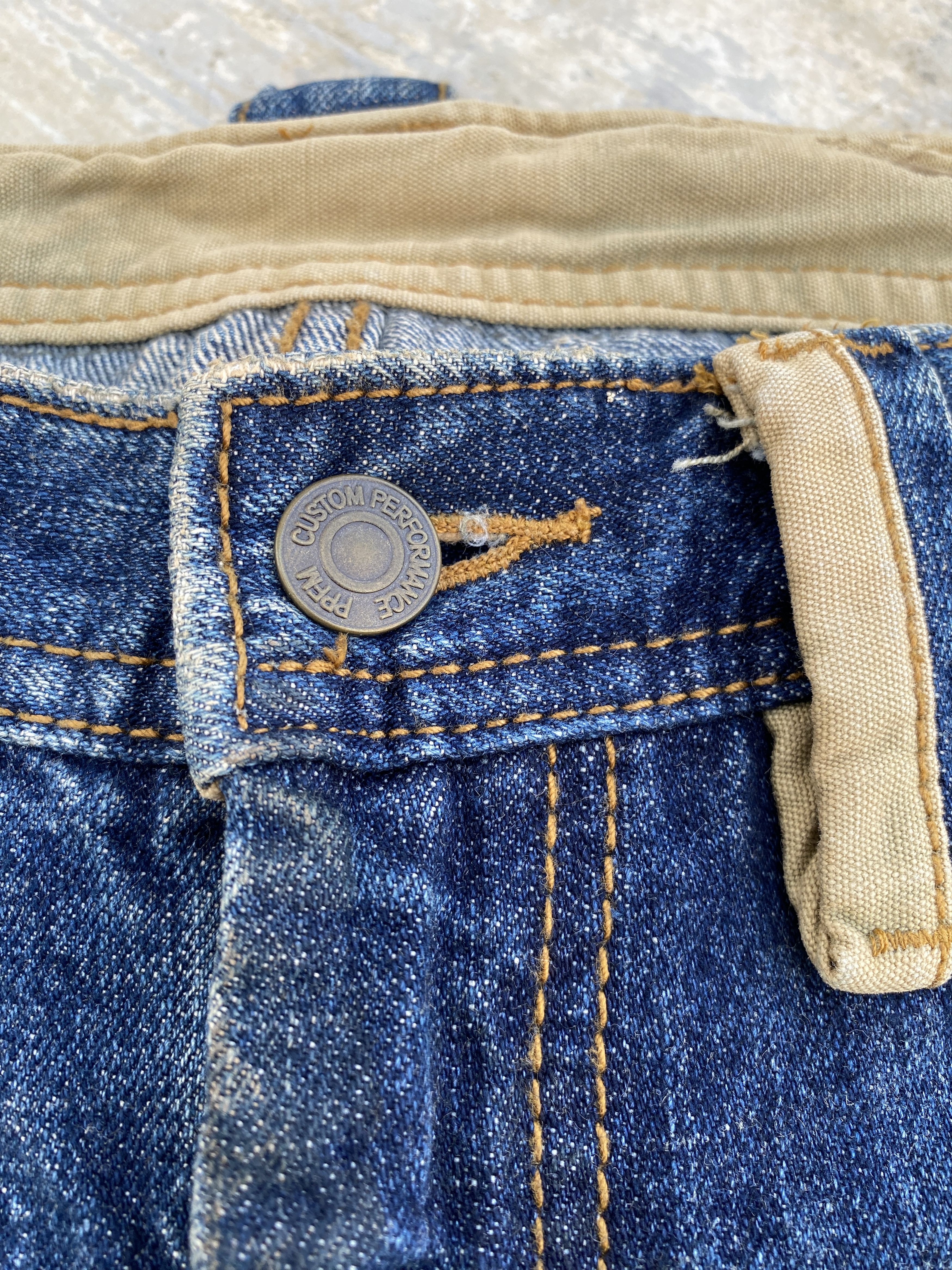 Japanese Brand × PPFM PPFM Patchwork Dirty Wash Jeans Size US 32 / EU 48 - 9 Thumbnail