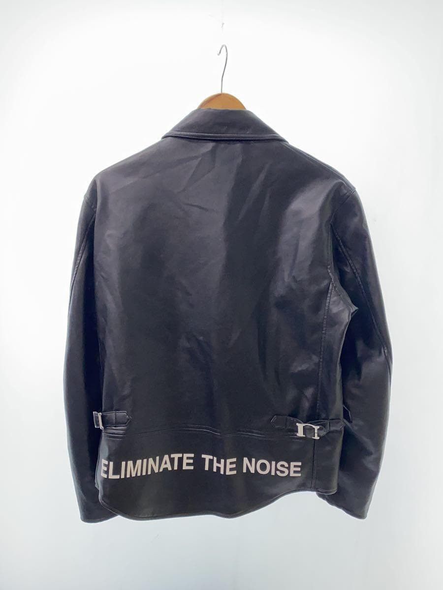 GU Eliminate The Noise Faux Leather Jacket