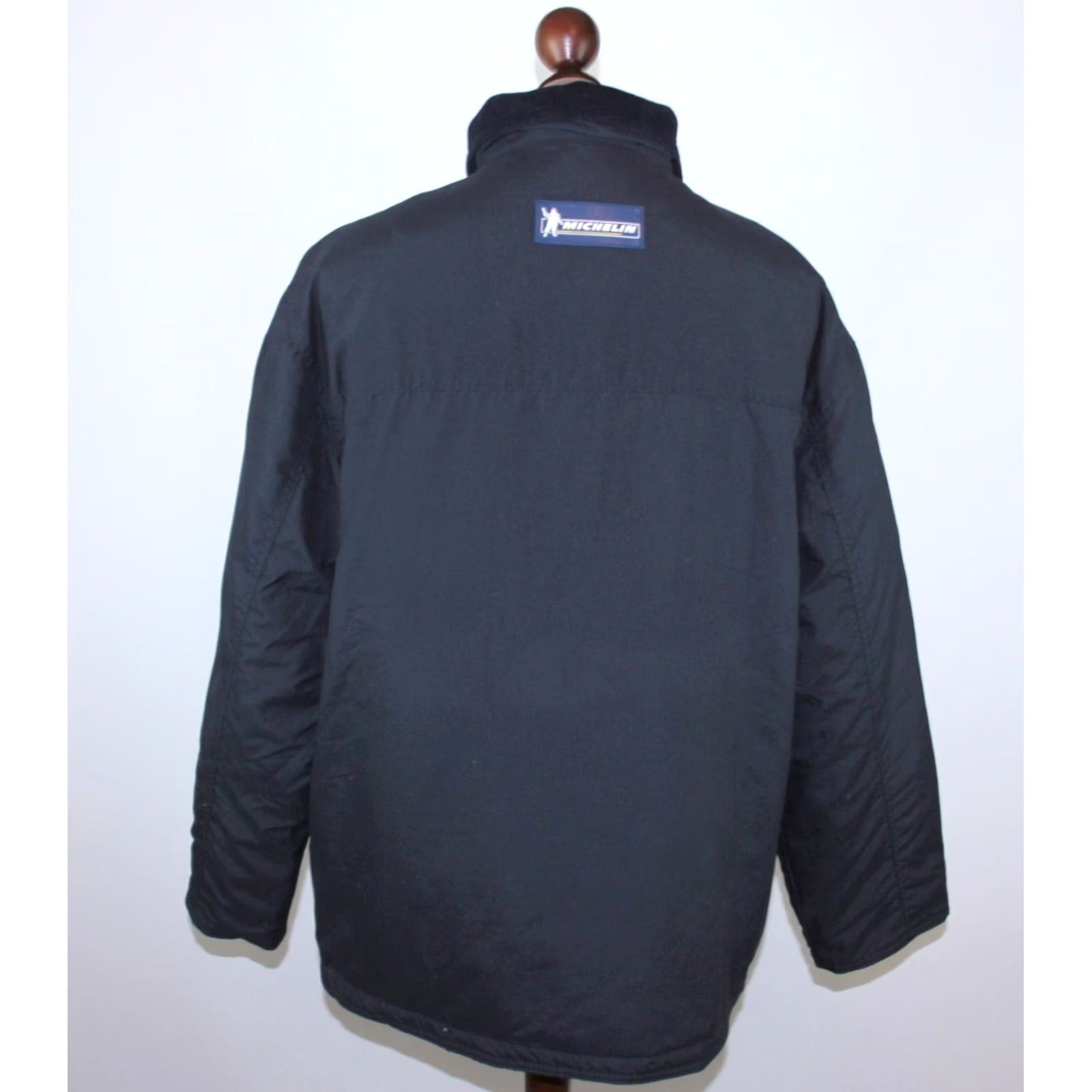Vintage VINTAGE Michelin racing jacket Mens L/XL Navy Polyester Jacket Size US L / EU 52-54 / 3 - 4 Thumbnail