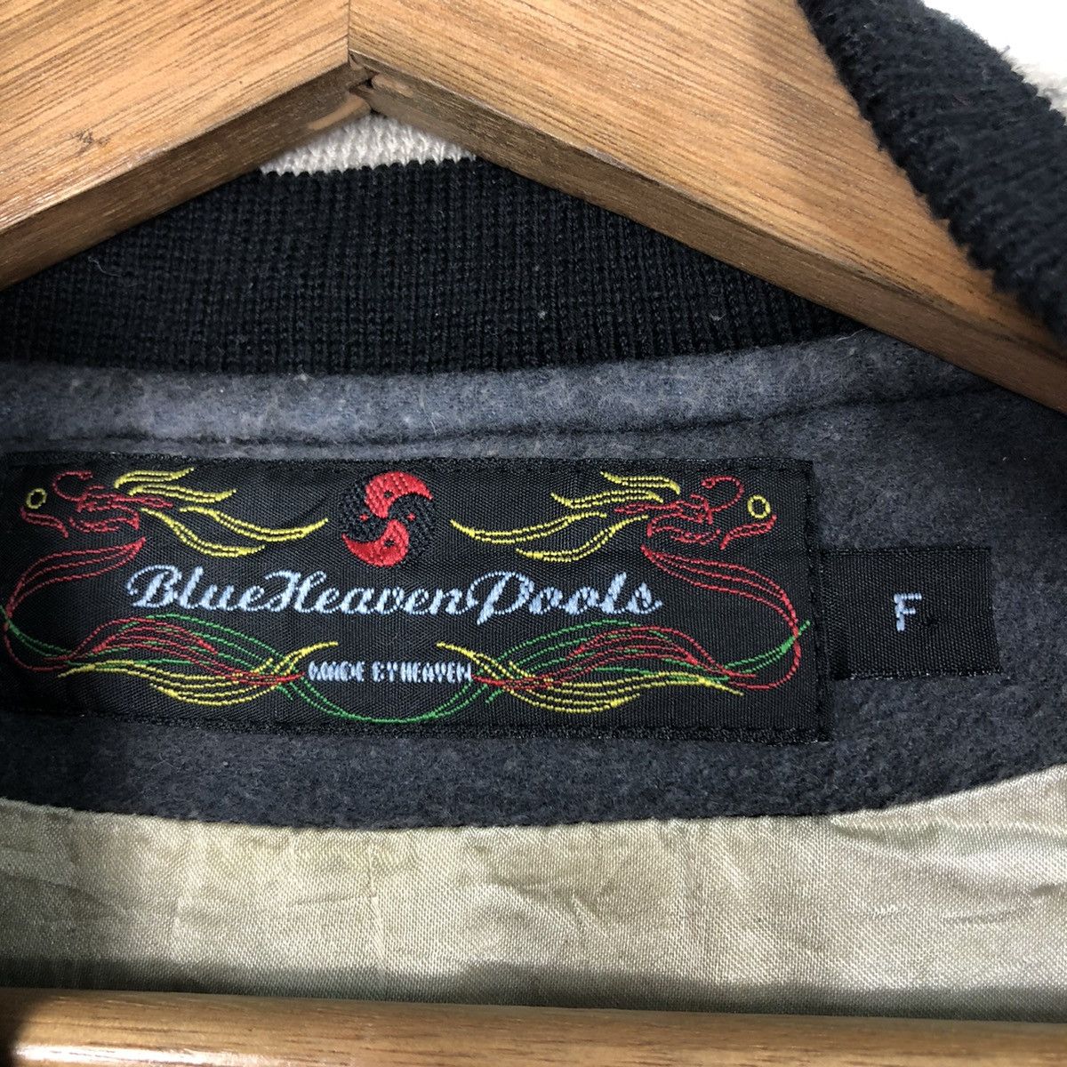 Japanese Brand 📌Vintage Bomber Jacket Sukajan Japan Tibet Secret Doctrine Size US M / EU 48-50 / 2 - 21 Thumbnail