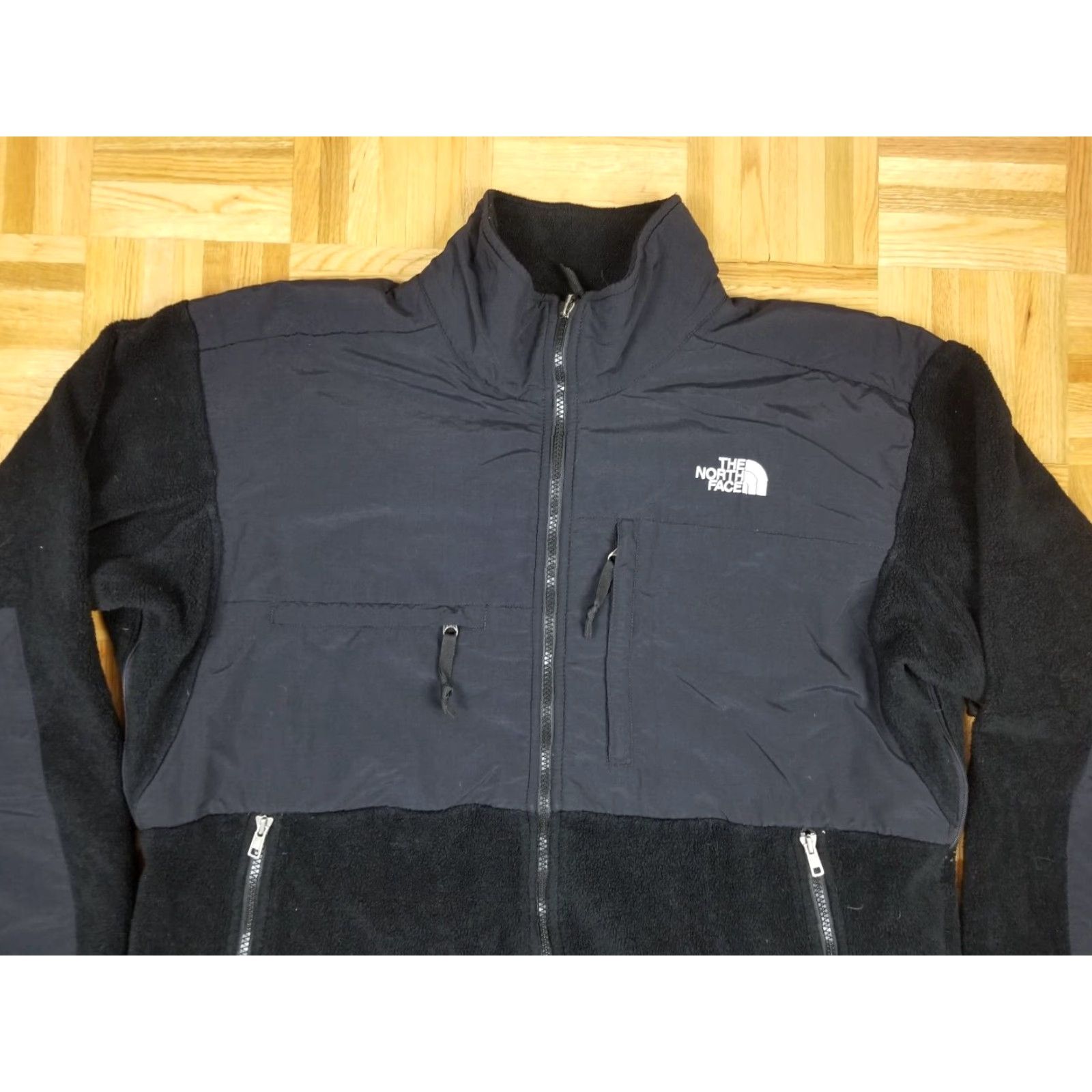 The North Face VINTAGE The North Face DENALI JACKET FLEECE Black 27 INCH TOP TO BOTTOM 27 INCH SIZE L Mens Large Size US L / EU 52-54 / 3 - 2 Thumbnail