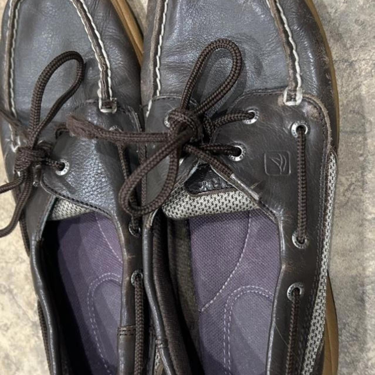 Sperry Sperry Men's Brown and Black Boat-sho Size US 8 / EU 41 - 2 Thumbnail