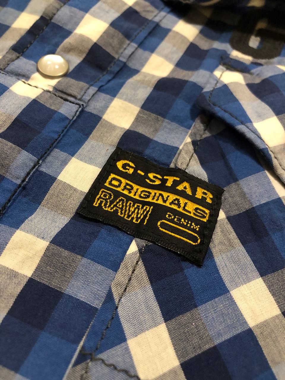 G-Star Vintage G-Star Raw logo Shirt print crazy Y2K streetwear Size US L / EU 52-54 / 3 - 5 Thumbnail