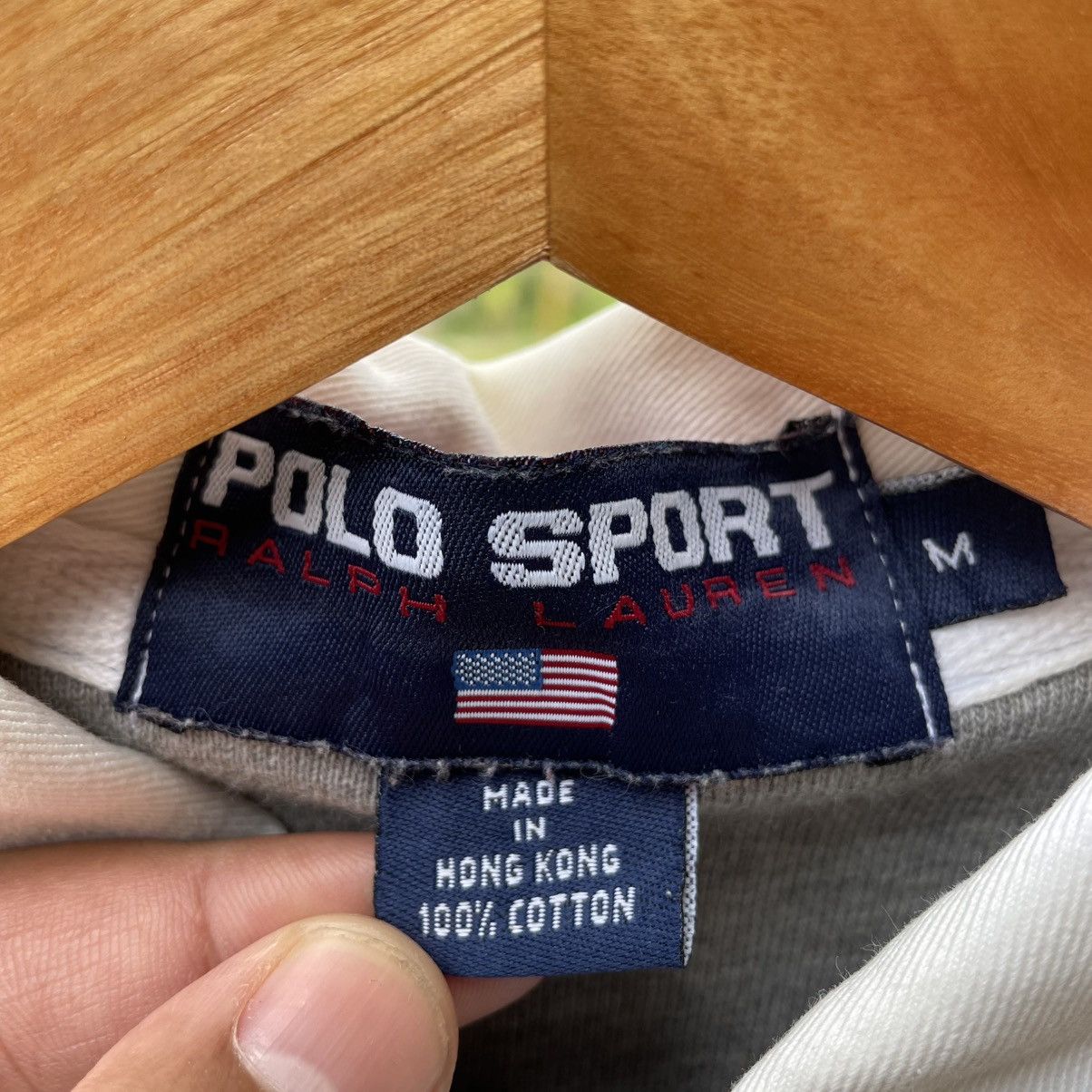 Polo Ralph Lauren 🔥Vintage 90s Polo Sport Ralph Lauren PRL Polos Rugby Shirts Size US M / EU 48-50 / 2 - 13 Thumbnail