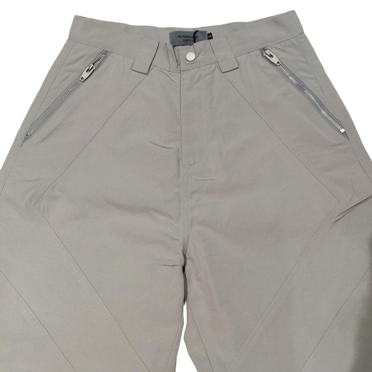 Other 49% Khaki Panelled Shorts Size US 28 / EU 44 - 3 Thumbnail